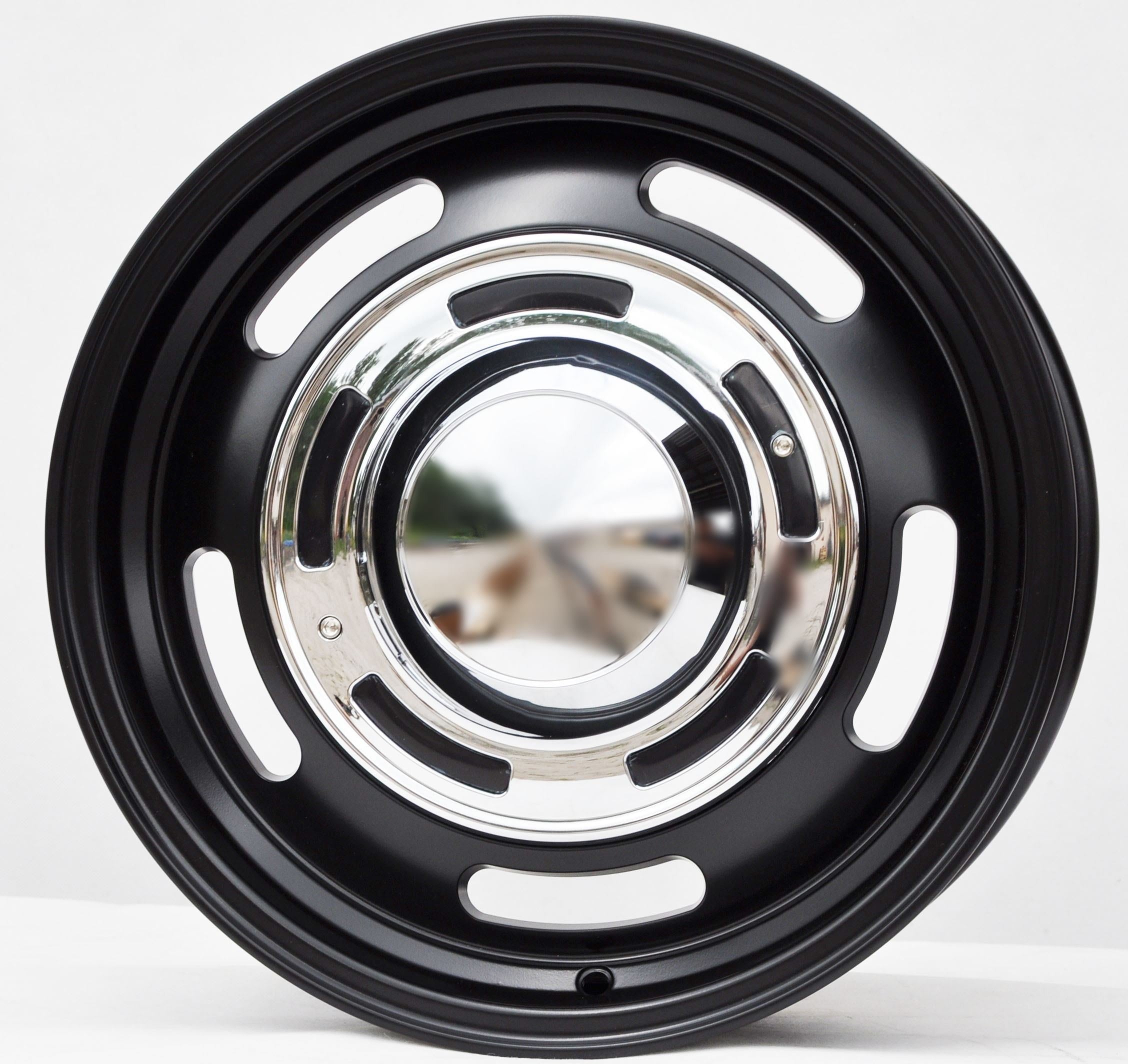 Toro Corsa JT216 Alufælge 16" 5x100 ET30 – Poleret/sort (sæt á 4)