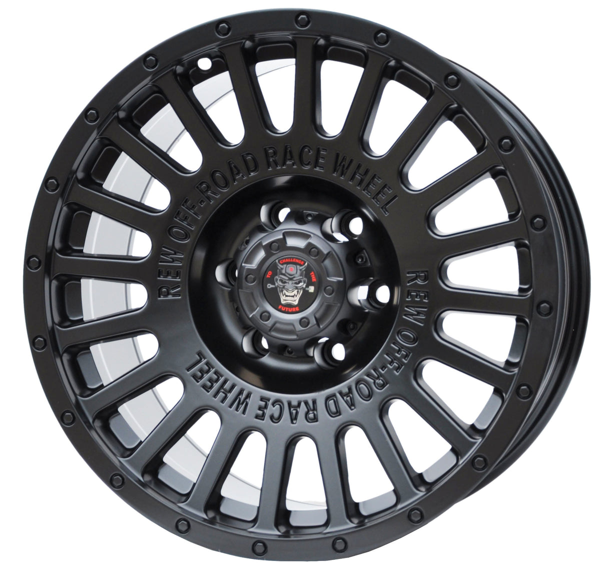 Toro Corsa JT218 Alufælge 16" 8,5J 6x139.7 ET0 – Sort mat (sæt á 4)
