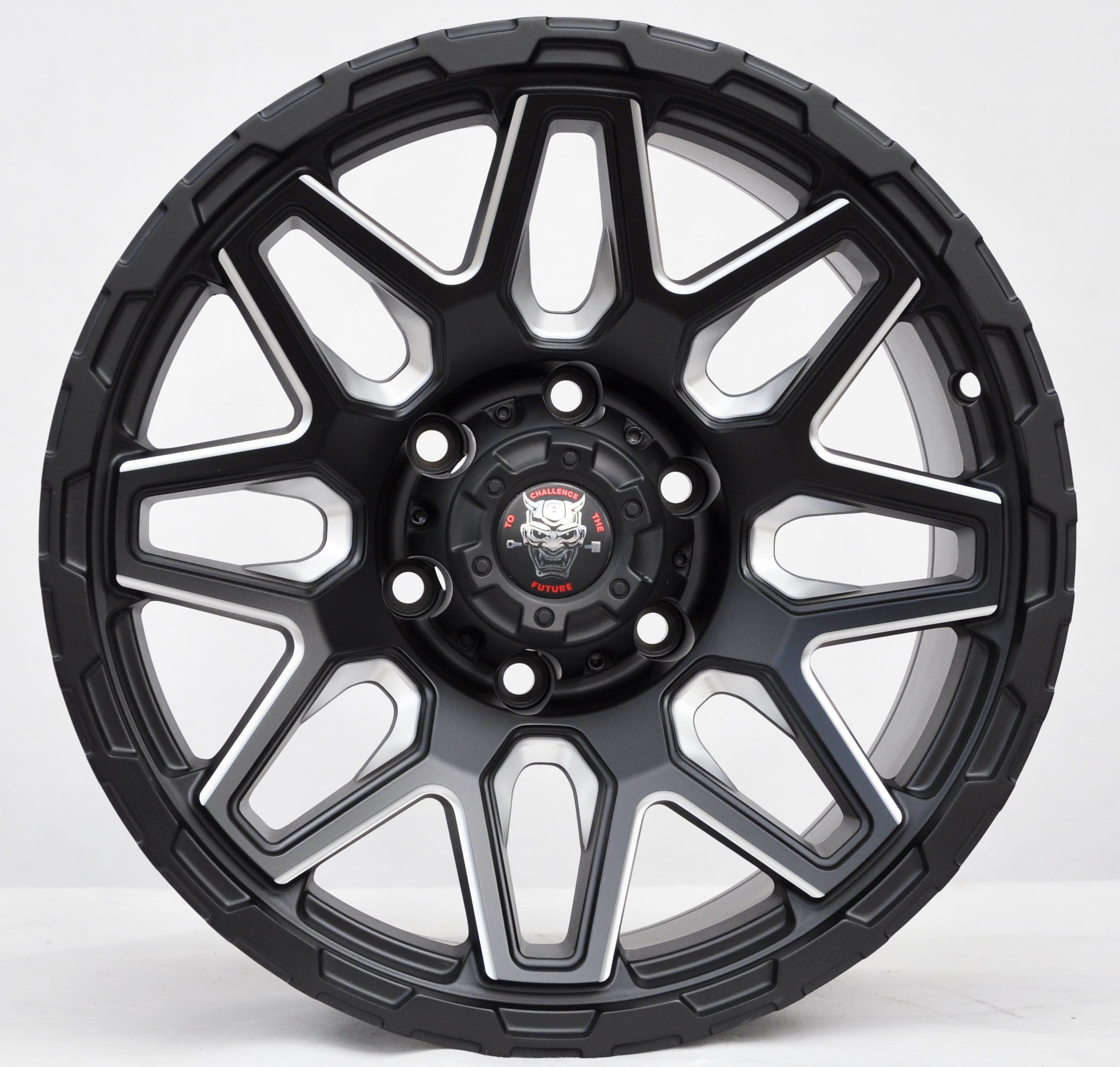 Toro Corsa JT257 Alufælge 17" 6x139.7 ET0 – Sort (sæt á 4)