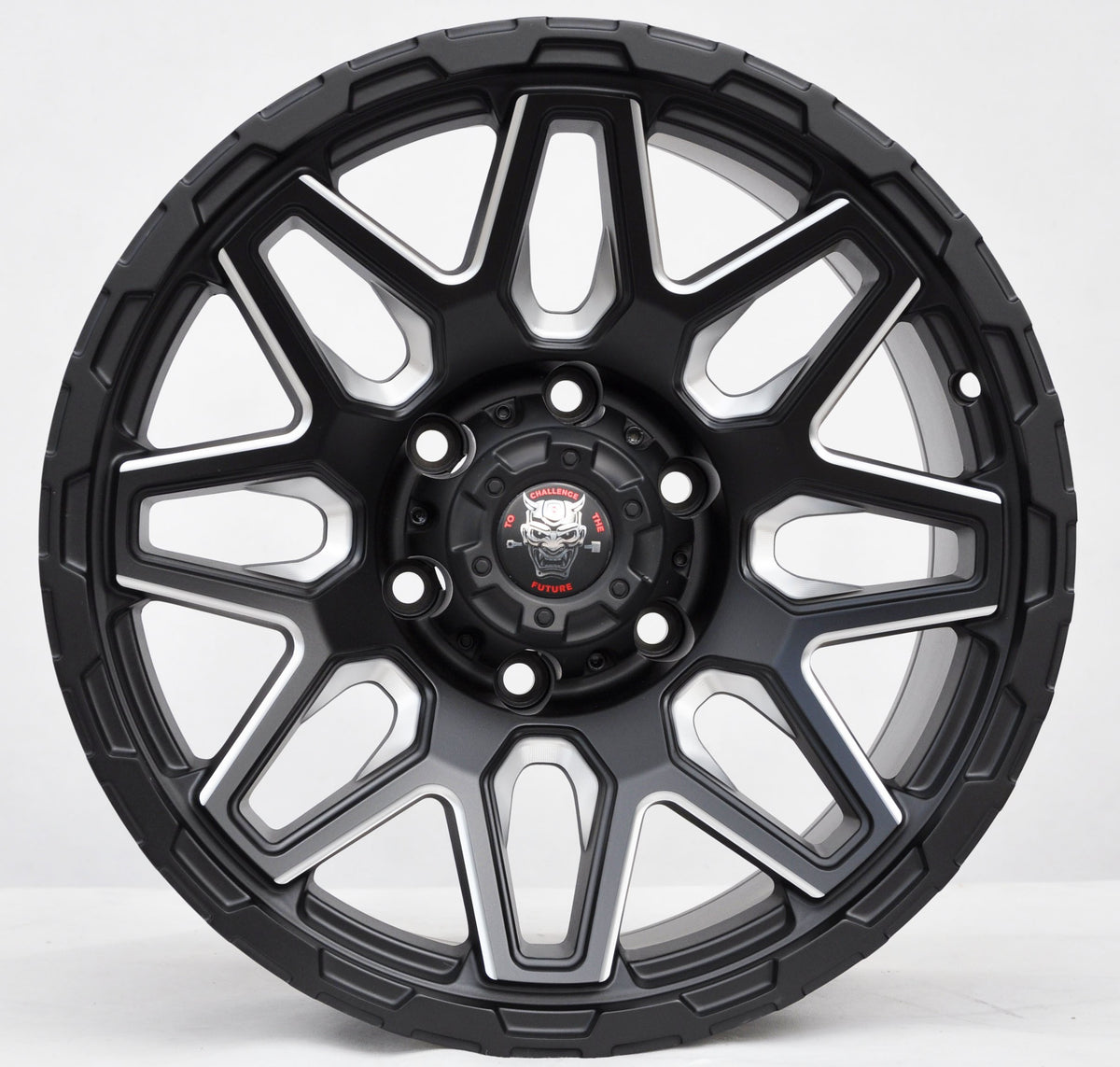 Toro Corsa JT257 Alufælge 17" 9J 6x139.7 ET0 – Sort (sæt á 4)