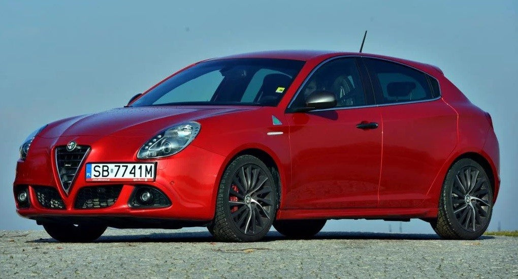 PDW 467 Alufælge 16" 5x110 ET31 – Poleret/sort (sæt á 4)