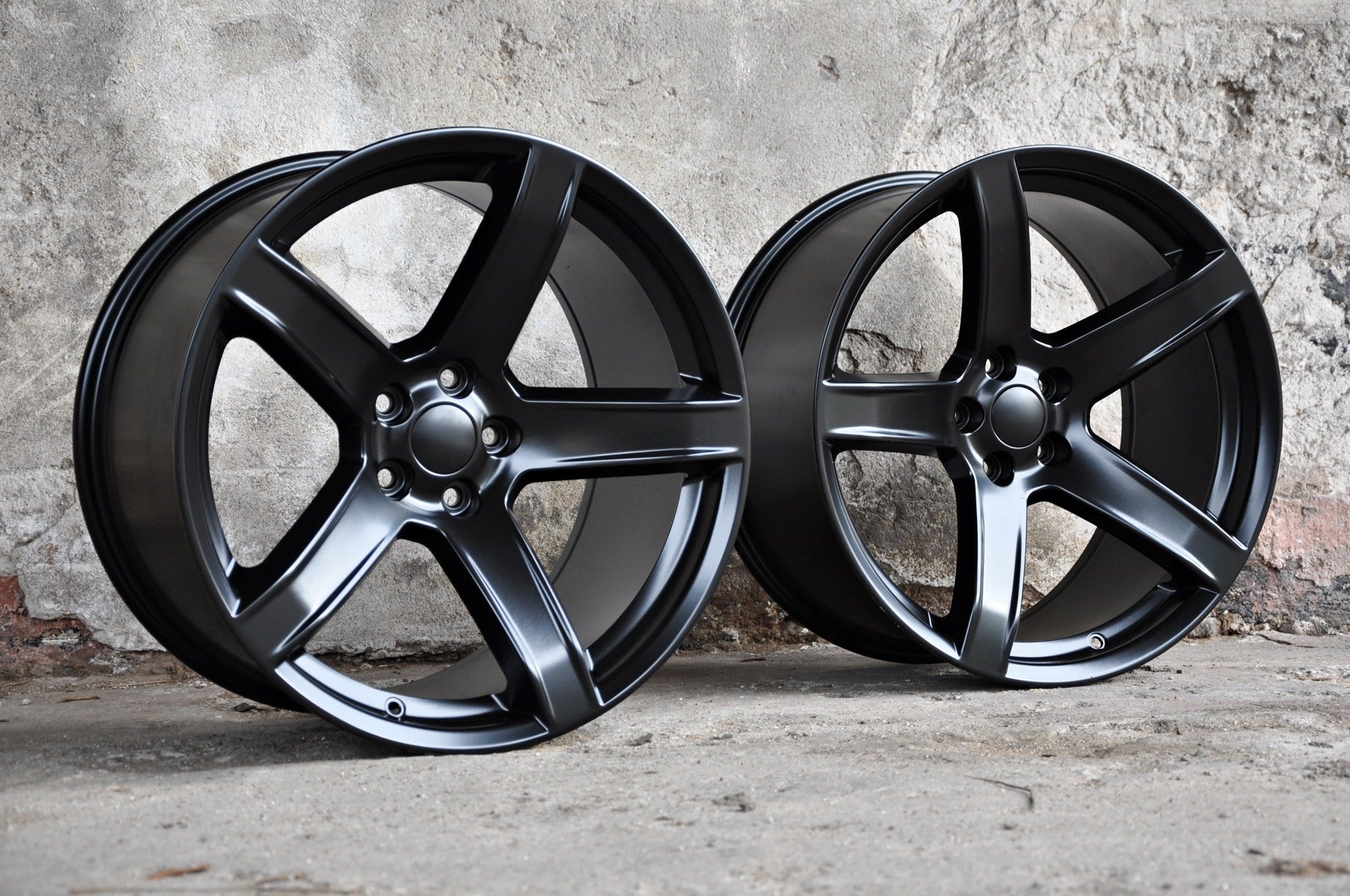 PDW 1671 Alufælge 18" 5x115 ET20 – Sort (sæt á 4)