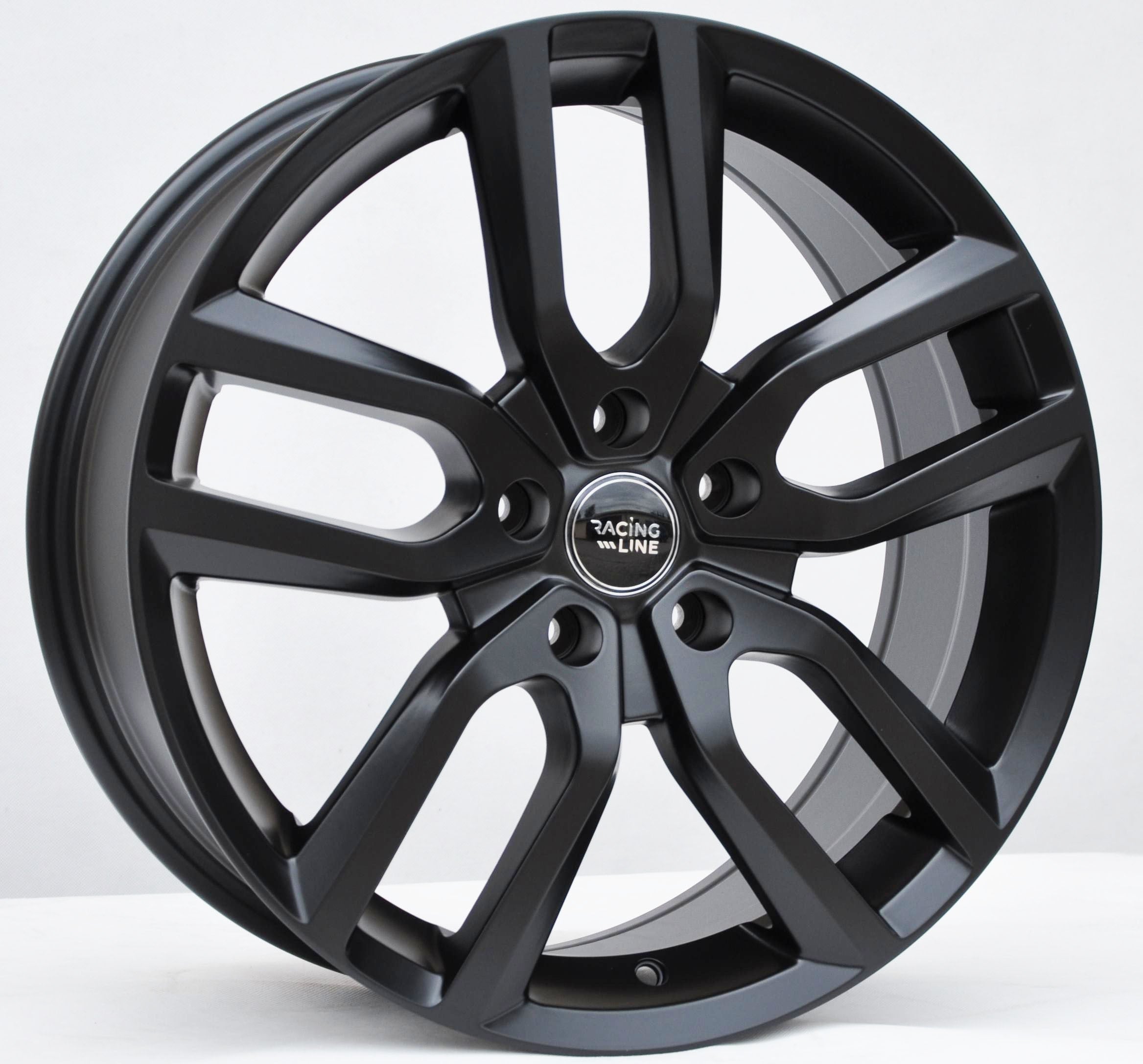 PDW 5883 Alufælge 17" 5x127 ET40 – Sort półmat (sæt á 4)