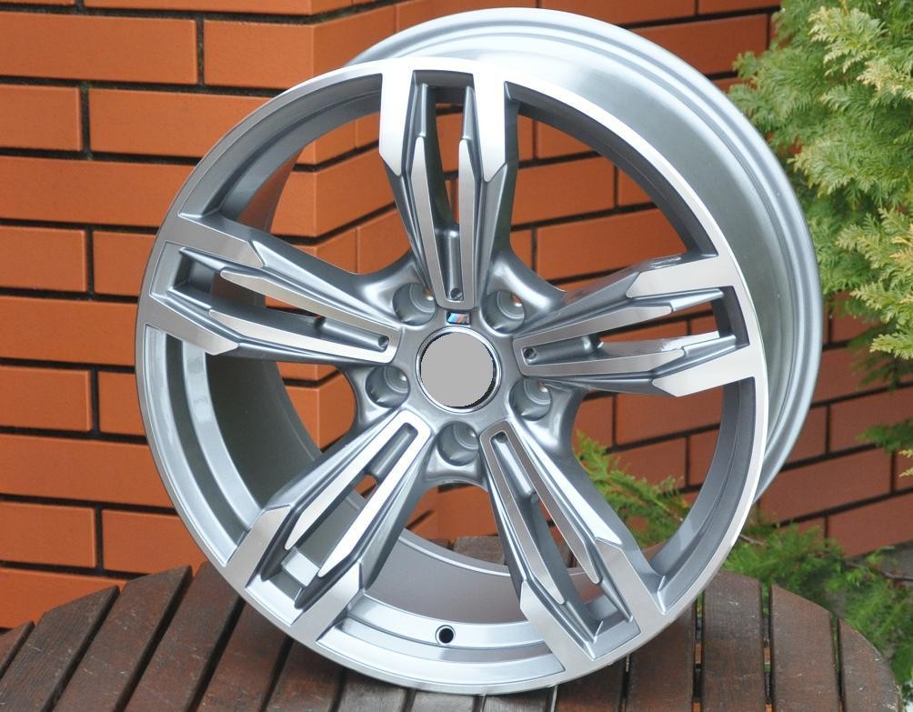 PDW 983/5081 Alufælge 18" 5x120 ET30 – Poleret/grafit (sæt á 4)