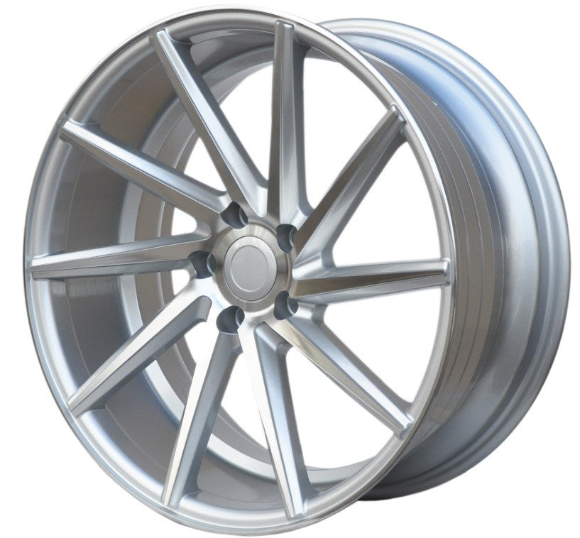 PDW 1059/099/096 Alufælge 19" 5x112 ET40 – Poleret/sølv (sæt á 4)
