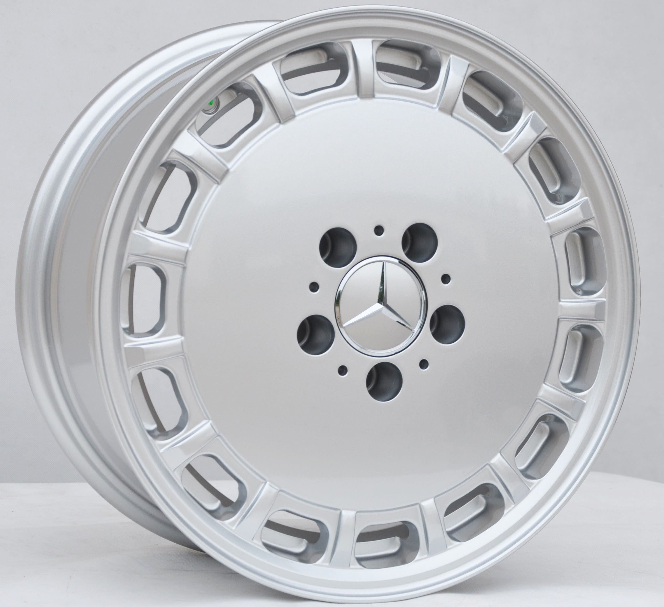 Toro Corsa R0039 Alufælge 16" 5x112 ET25 – Hyper silver (sæt á 4)