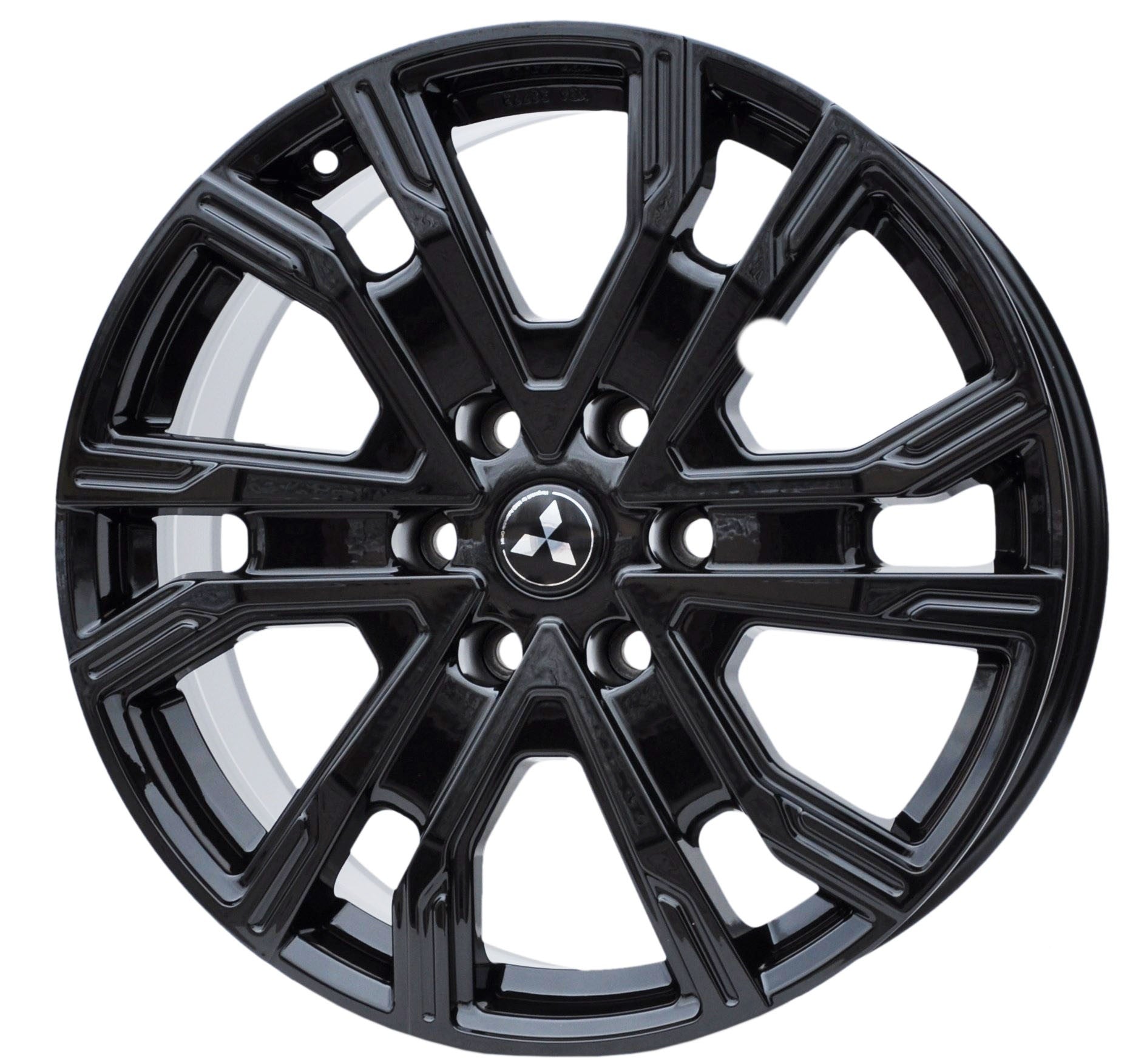 Mitsubishi (oryginalne OEM) mmda08 Alufælge 20" 6x139.7 ET40 – Black perl (sæt á 4)