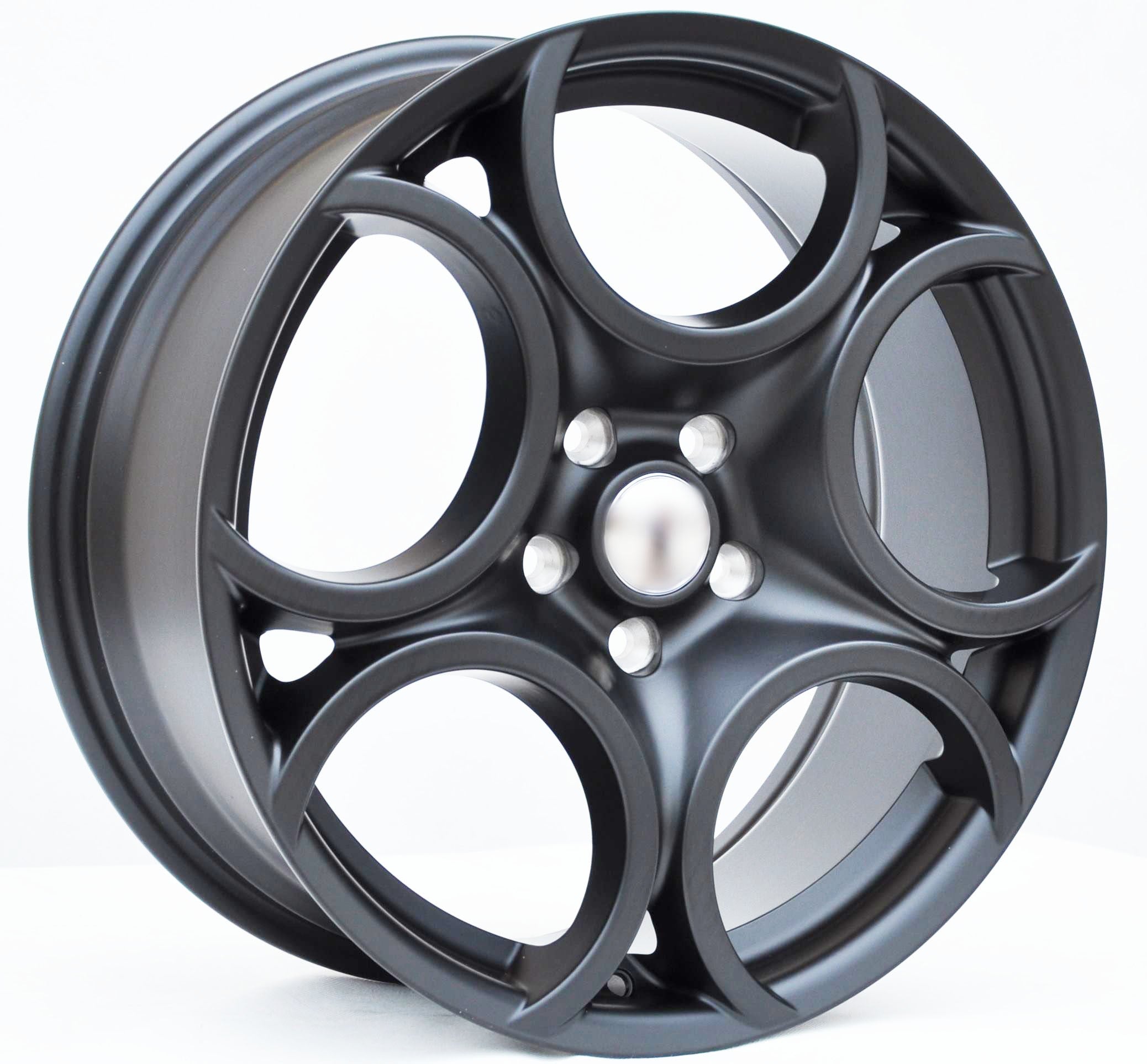 PDW 1432 Alufælge 17" 5x110 ET41 – Sort (sæt á 4)