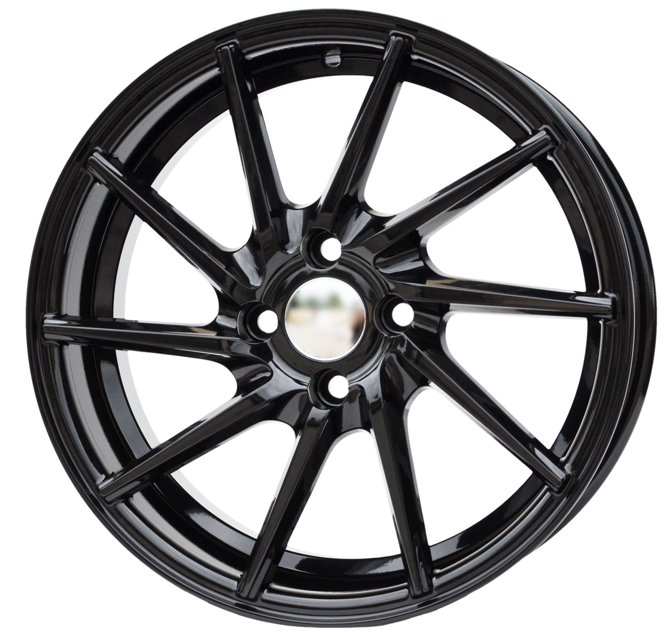 PDW 1059/099/885 Alufælge 16" 4x100 ET42 – Sort (sæt á 4)