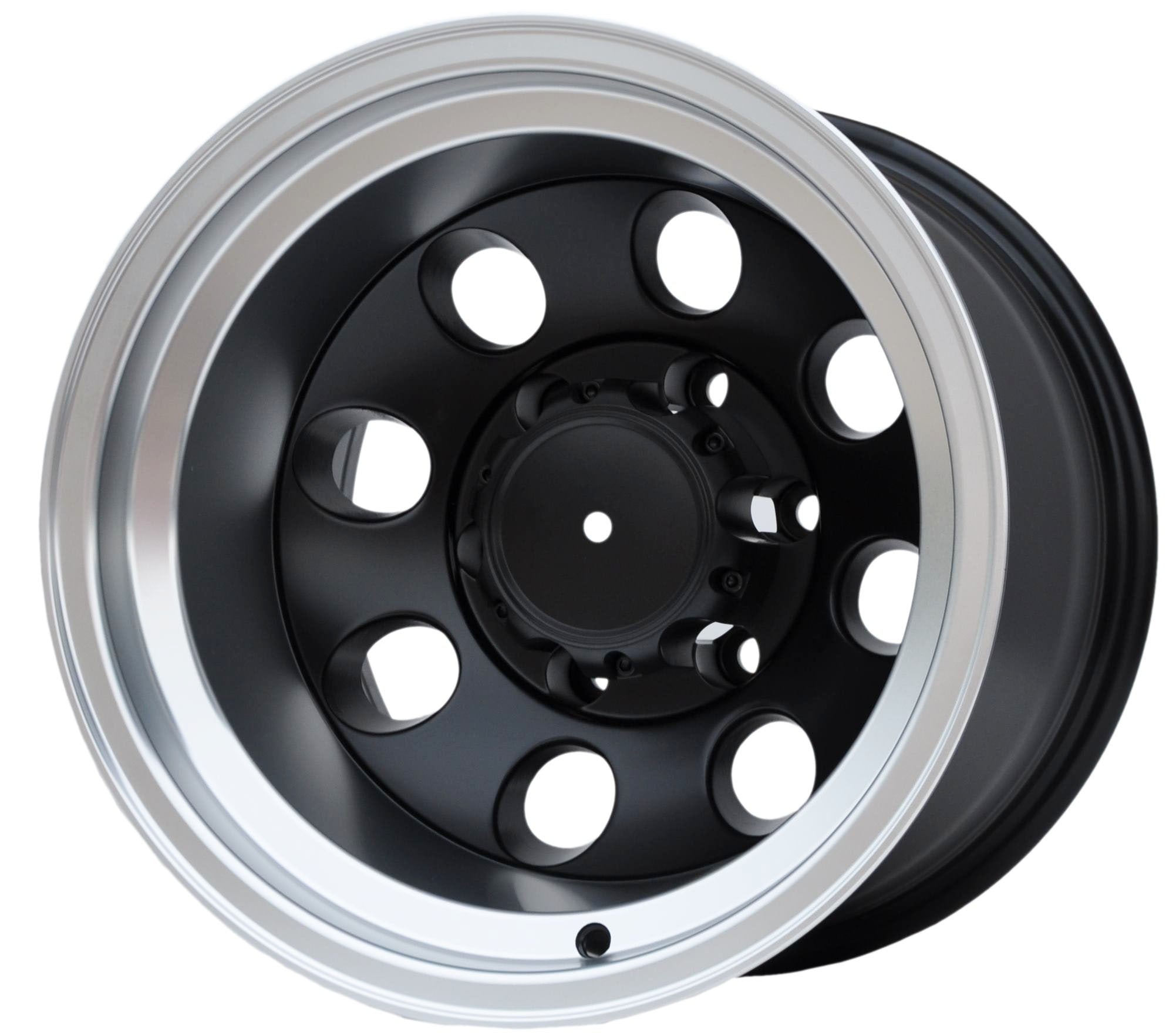 PDW 997 Alufælge 15" 6x139.7 ET-70 – Poleret/sort mat (sæt á 4)