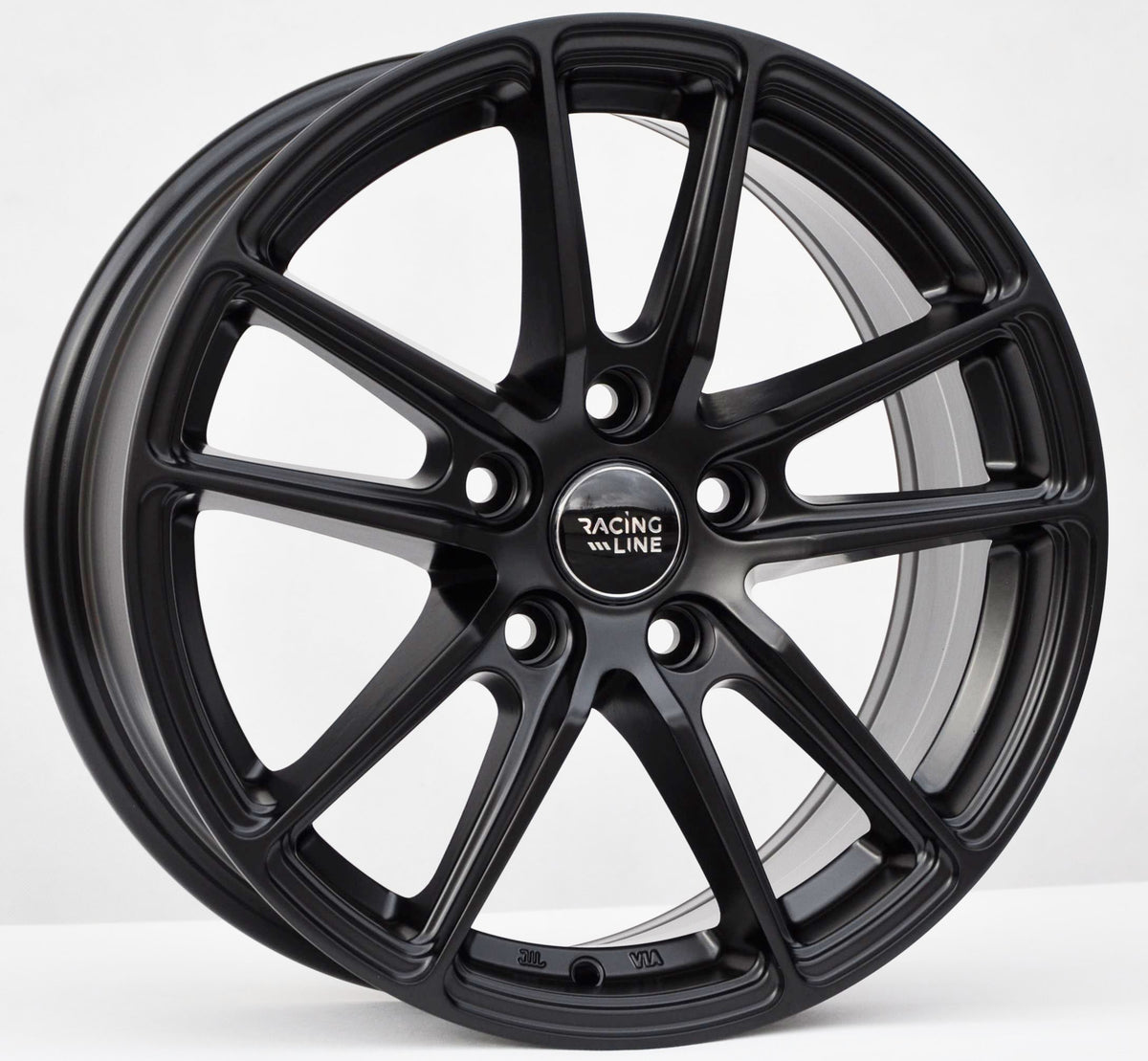 PDW 1155 Alufælge 16" 7J 5x100 ET40 – Sort (sæt á 4)