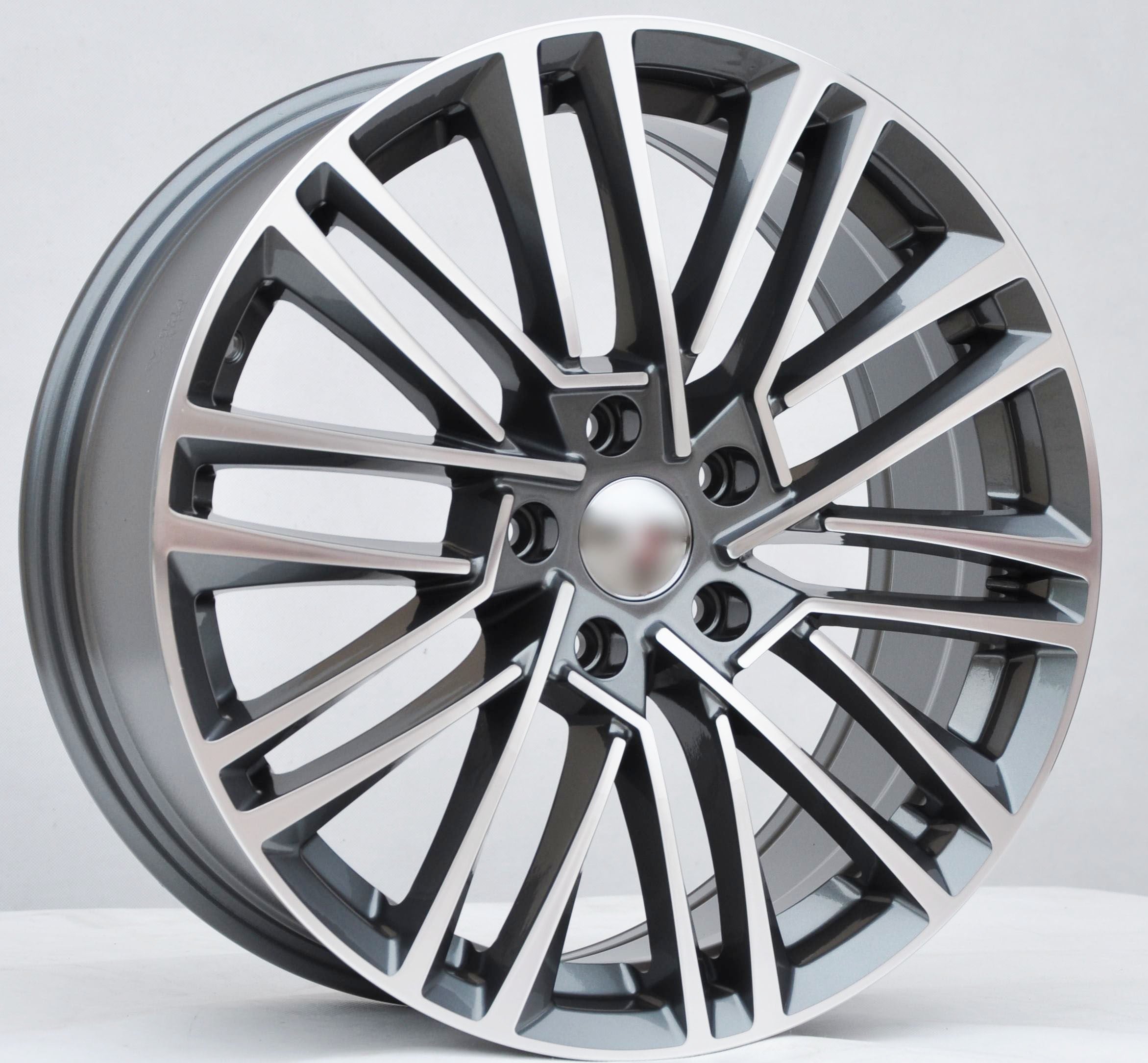 PDW 1191 Alufælge 18" 5x112 ET48 – Poleret/grafit (sæt á 4)