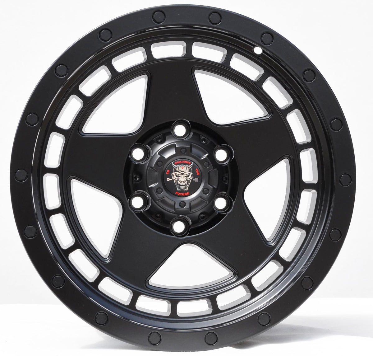 PDW JT095 Alufælge 17" 8,5J 6x139.7 ET12 – Sort (sæt á 4)