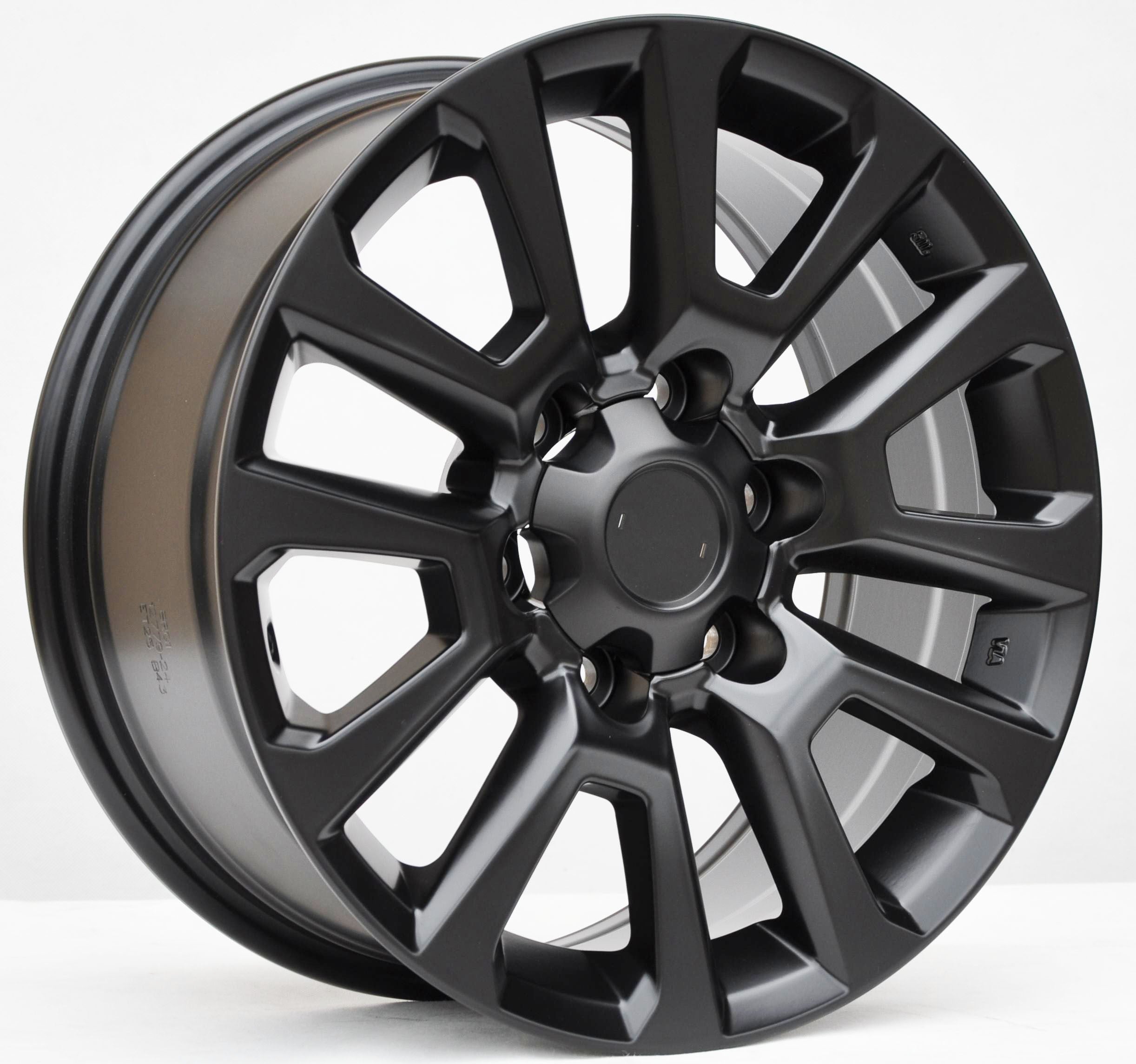 PDW 1072/5881 Alufælge 17" 6x139.7 ET25 – Sort (sæt á 4)