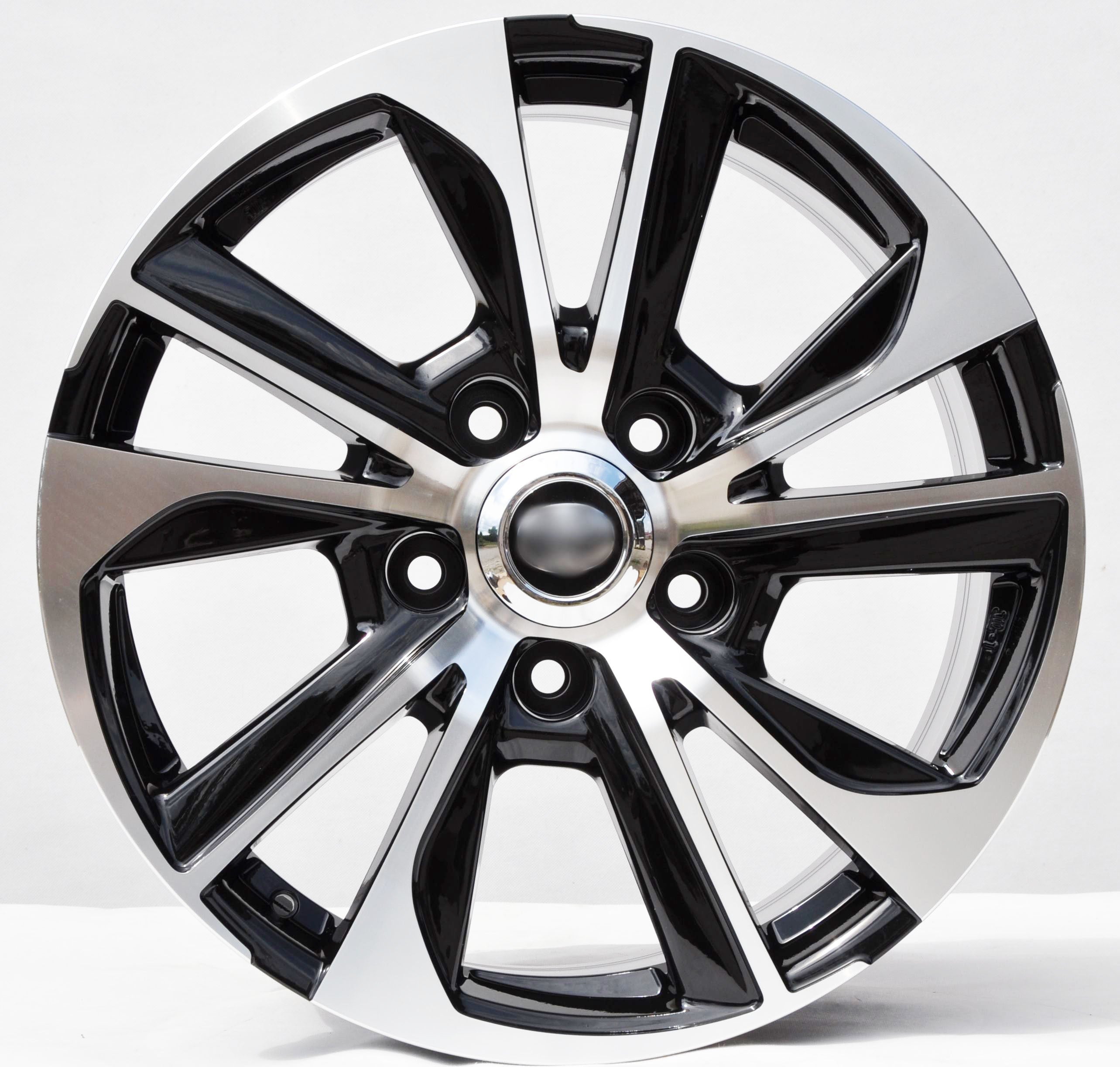 PDW FBX078 Alufælge 20" 5x150 ET40 – Poleret/sort (sæt á 4)