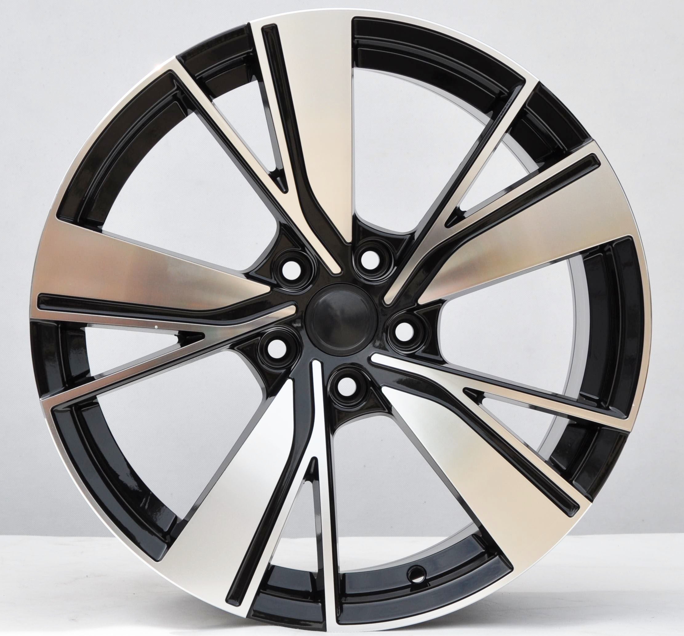 PDW 1988 Alufælge 18" 5x112 ET45 – Poleret/sort (sæt á 4)