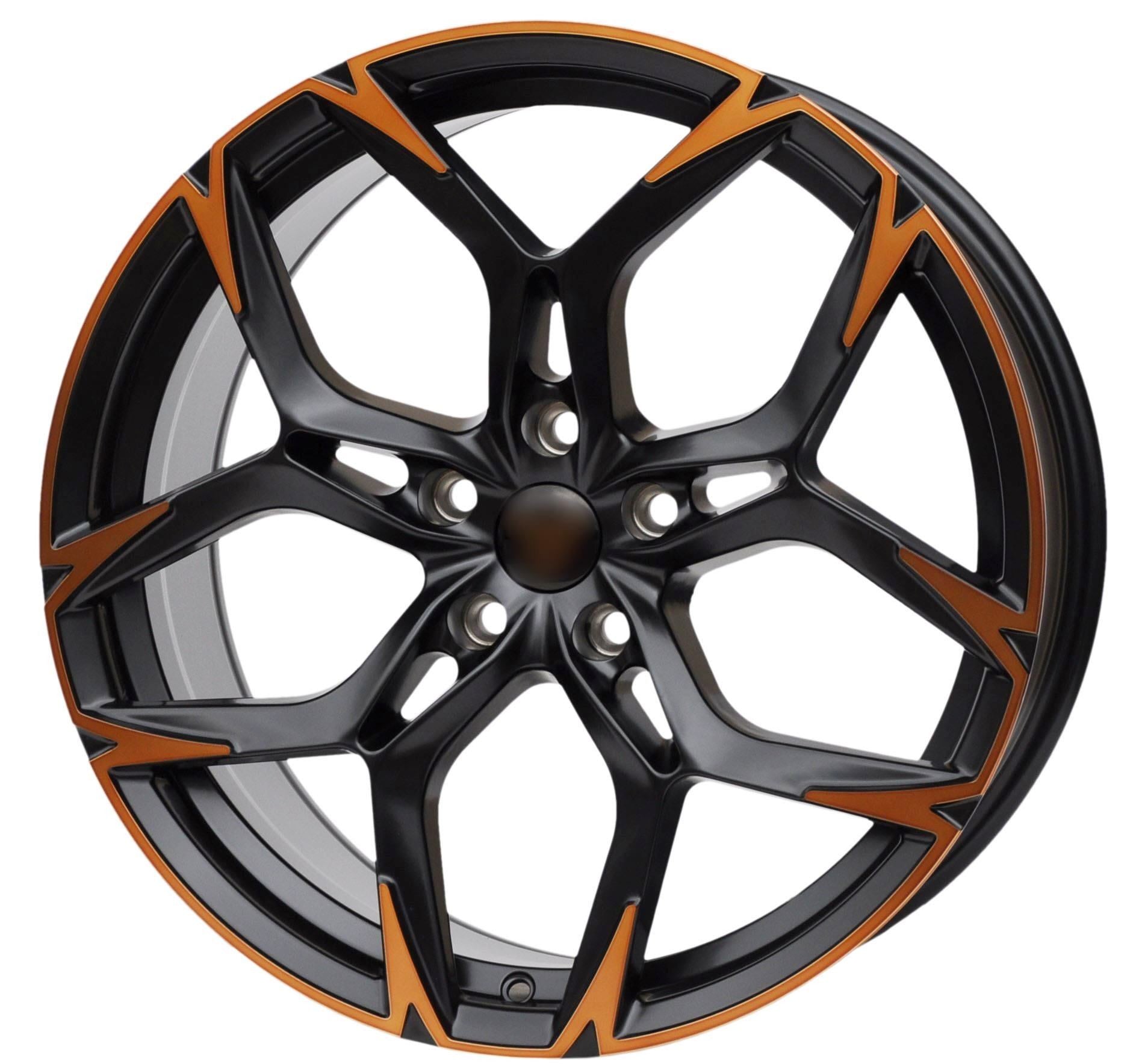 PDW 5572/544miedź Alufælge 20" 5x112 ET40 – Sort (sæt á 4)
