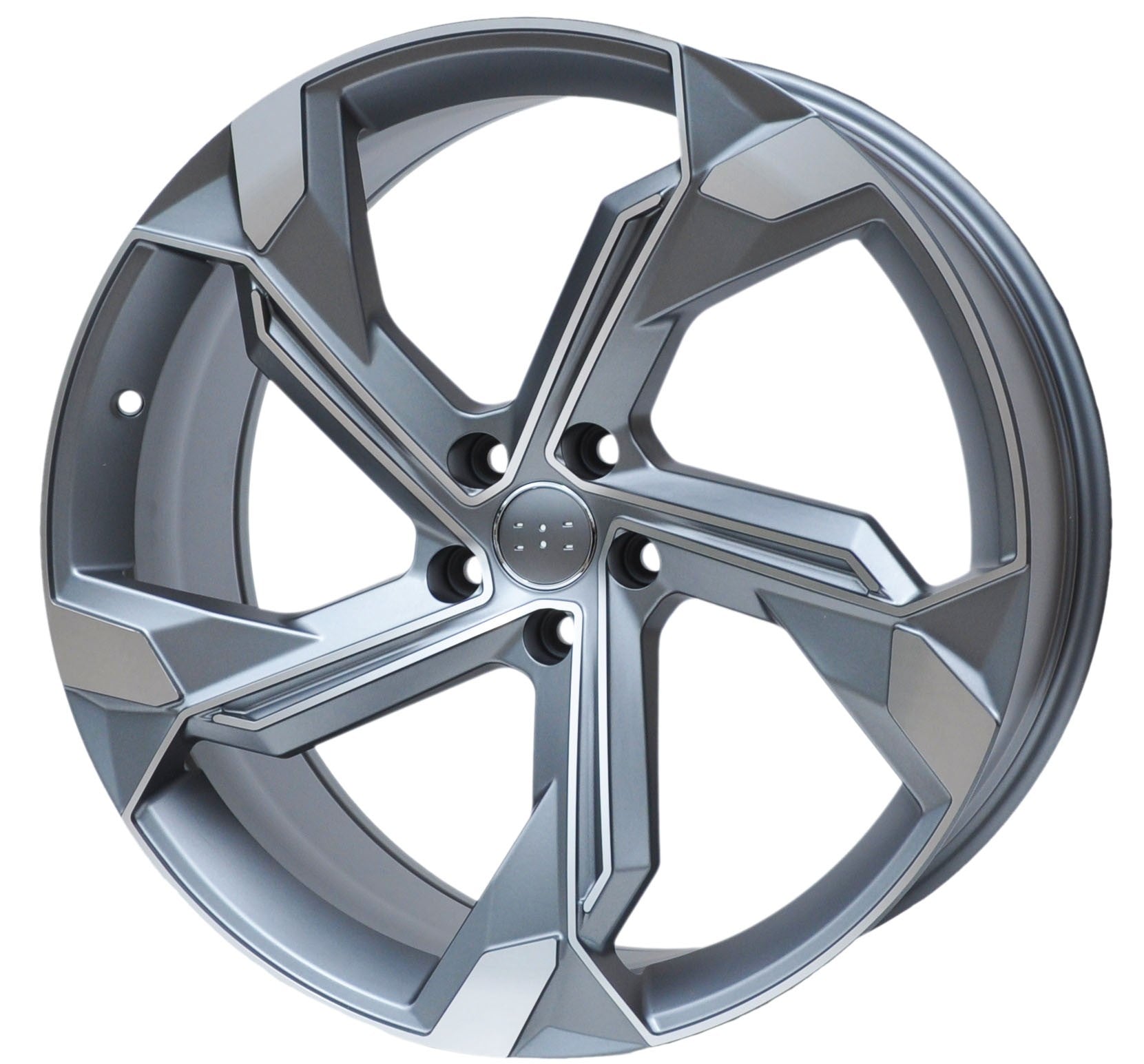 PDW 5633/1201 Alufælge 19" 5x112 ET34 – Poleret/grafit mat (sæt á 4)