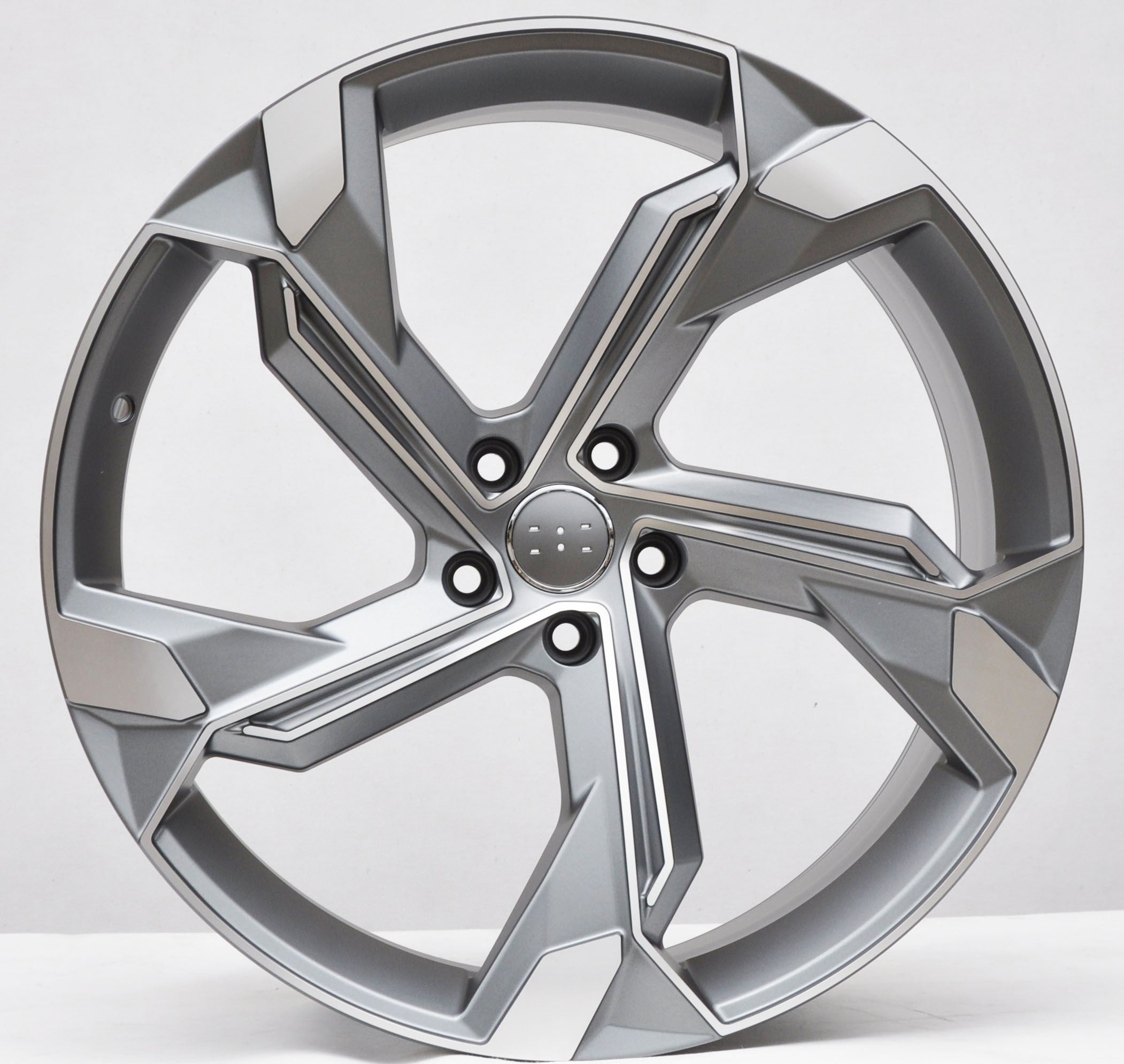 PDW 5633/1201 Alufælge 19" 5x112 ET34 – Poleret/grafit mat (sæt á 4)