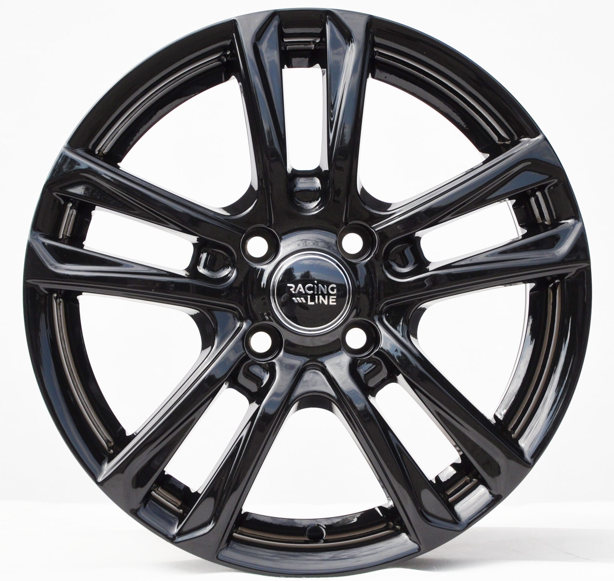 PDW 798 Alufælge 15" 4x108 ET45 – Black perl (sæt á 4)
