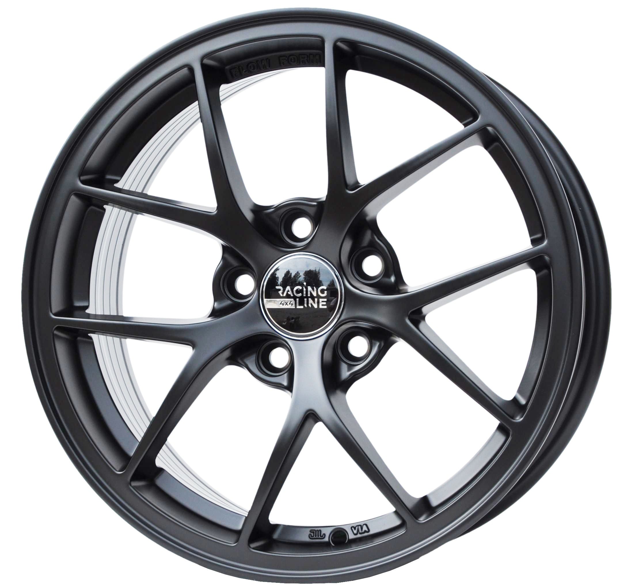 PDW 0134 Alufælge 16" 5x110 ET41 – Sort (sæt á 4)