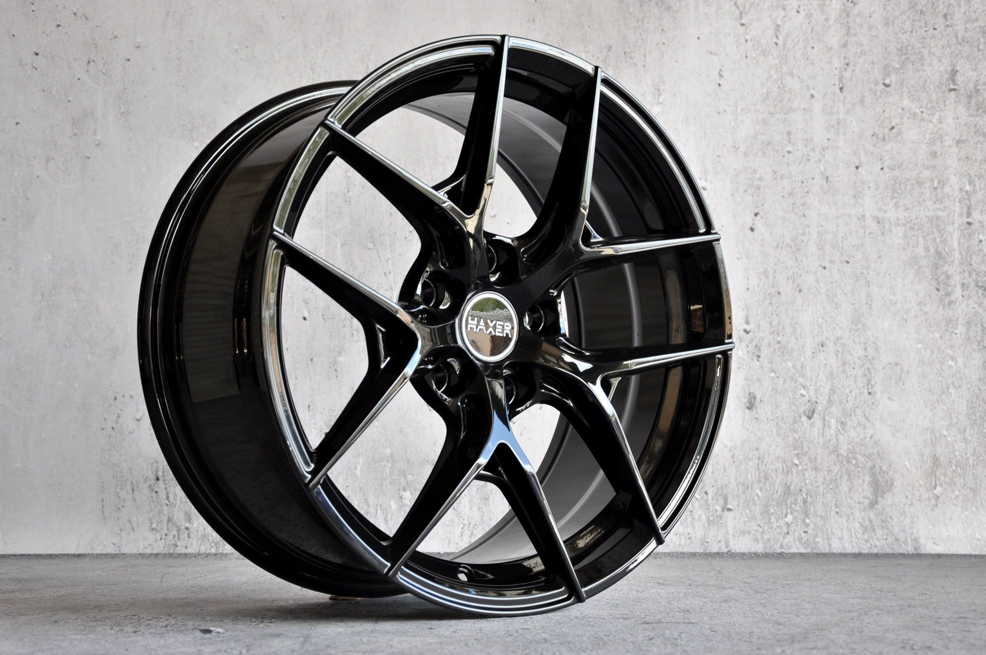 Haxer HX044 Alufælge 18" 5x120 ET35 – Black perl (sæt á 4)