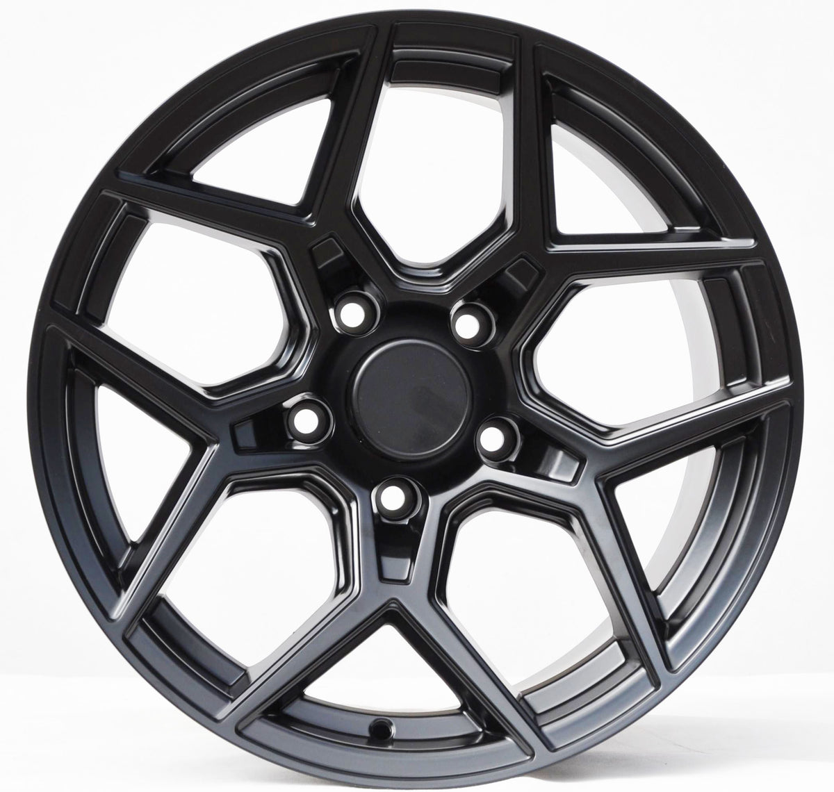 PDW 1446 Alufælge 17" 9J 5x127 ET0 – Sort (sæt á 4)