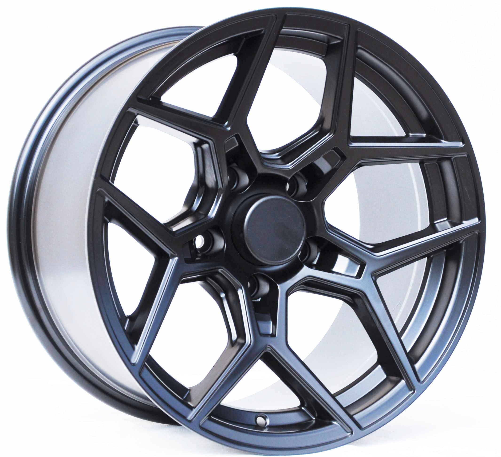 PDW 1446 Alufælge 17" 5x127 ET0 – Sort (sæt á 4)
