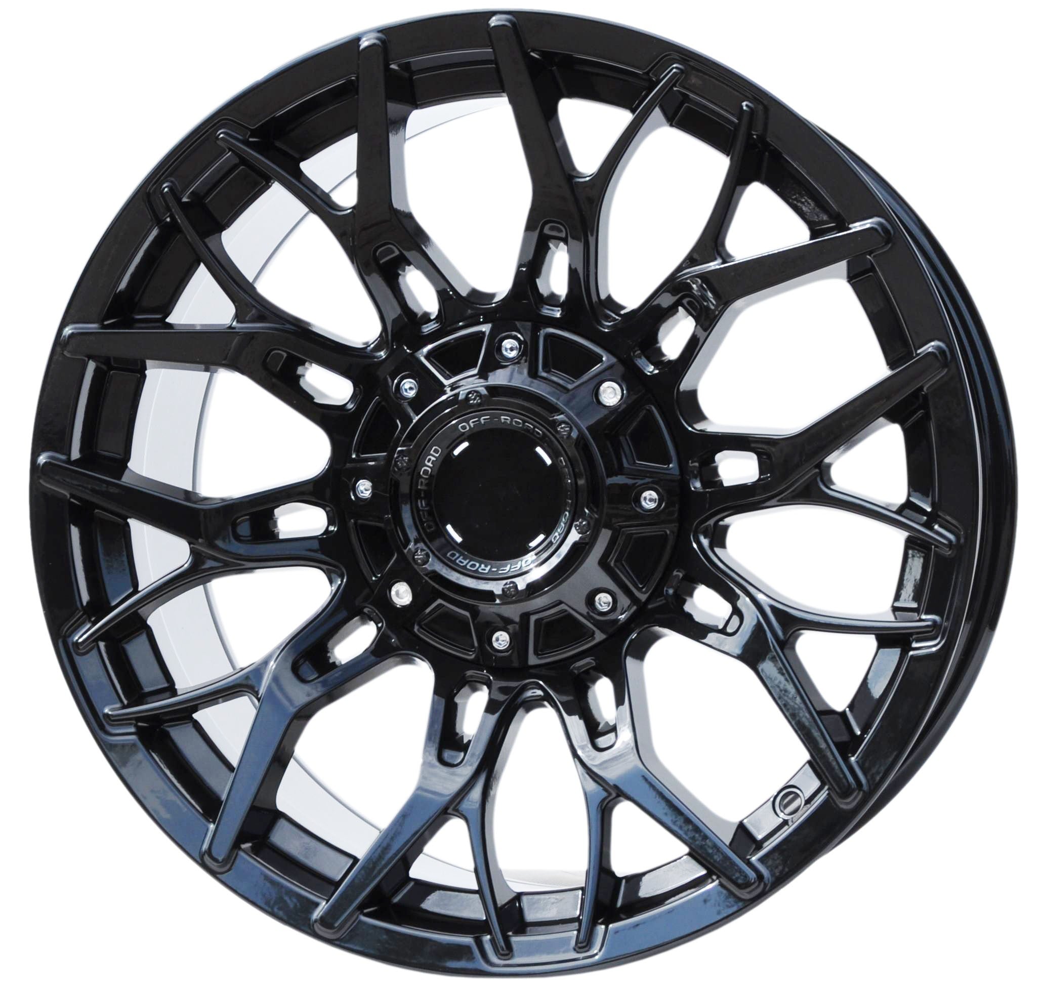Toro Corsa 1848 Alufælge 18" 6x139.7 ET15 – Sort (sæt á 4)