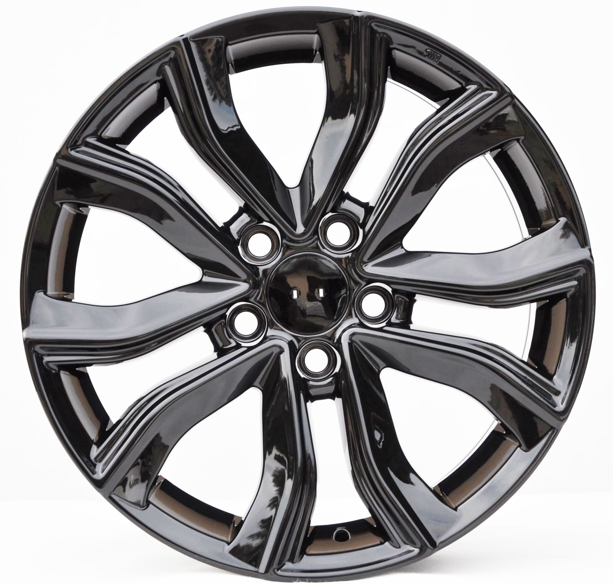 PDW 5827 Alufælge 17" 5x114.3 ET45 – Sort (sæt á 4)