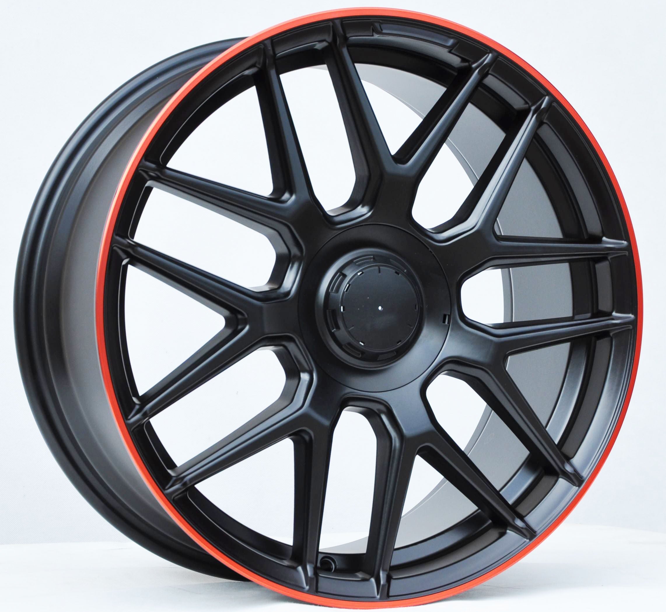 PDW 1258/5318 Alufælge 19" 5x112 ET38 – Poleret/sort (sæt á 4)