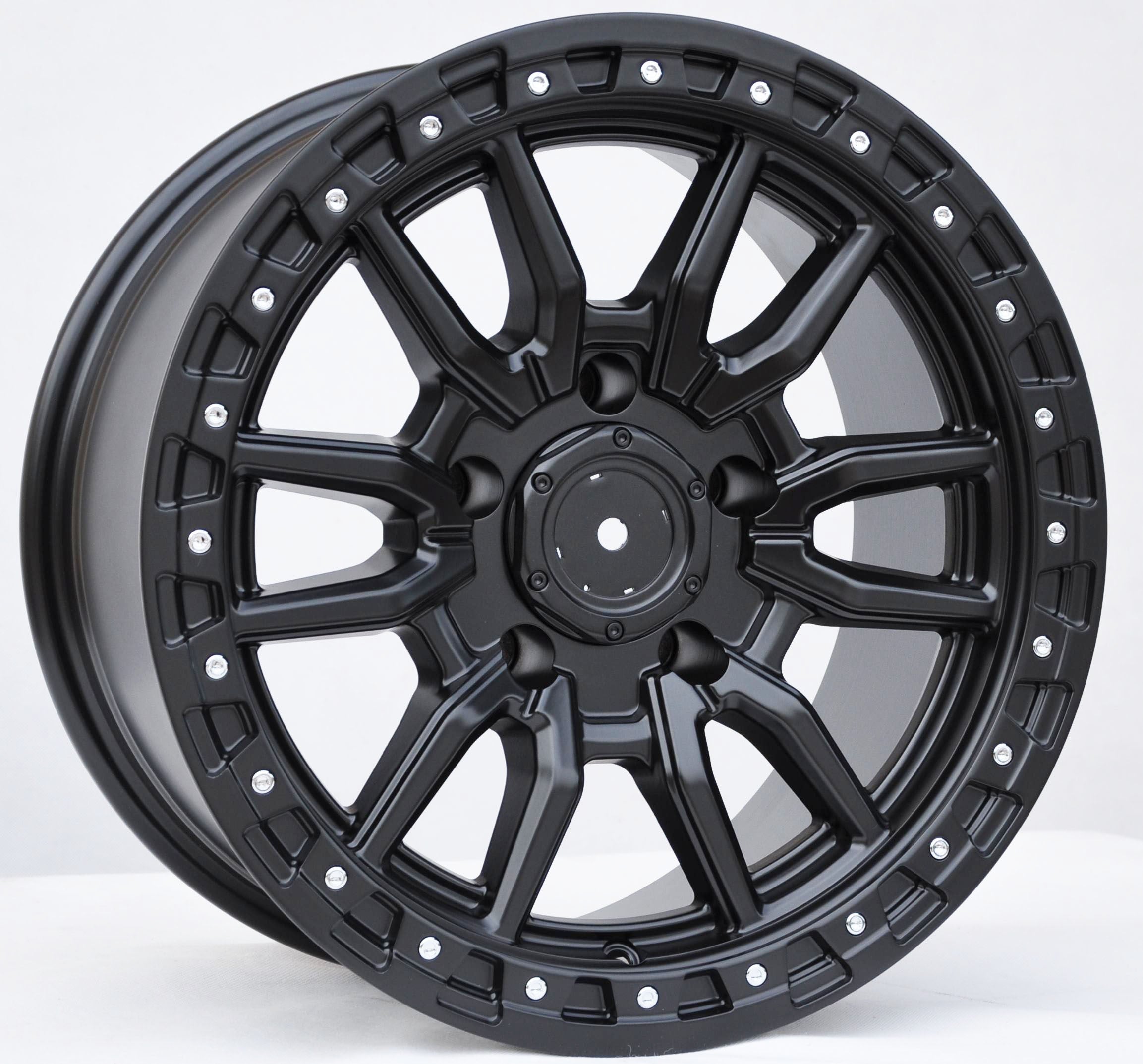PDW 1823 Alufælge 17" 5x139.7 ET0 – Sort (sæt á 4)