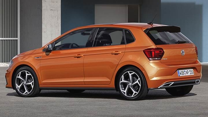 PDW 5340 Alufælge 14" 5x100 ET35 – Poleret/sort (sæt á 4)