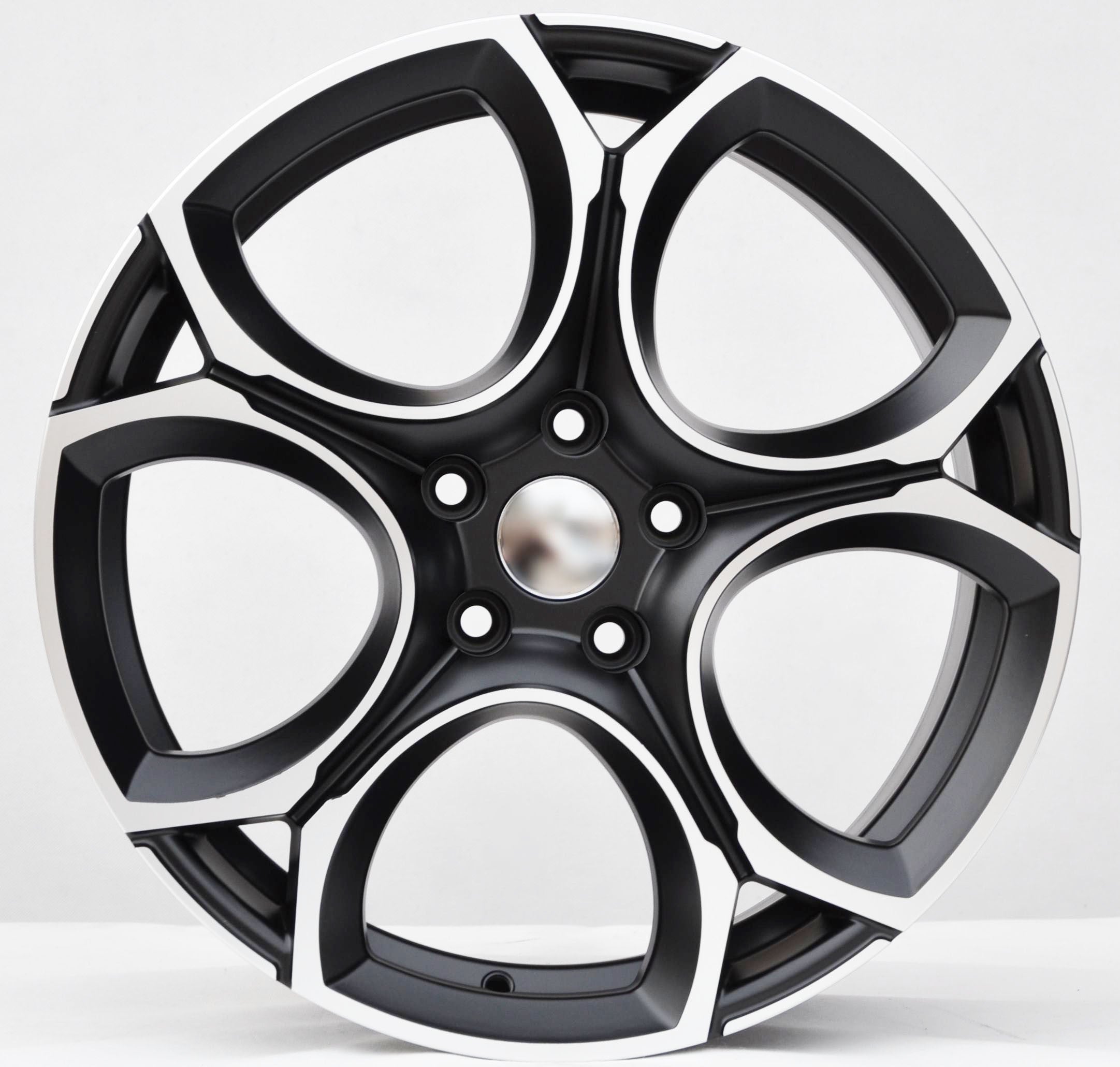 PDW 5162 Alufælge 18" 5x112 ET45 – Poleret/sort półmat (sæt á 4)