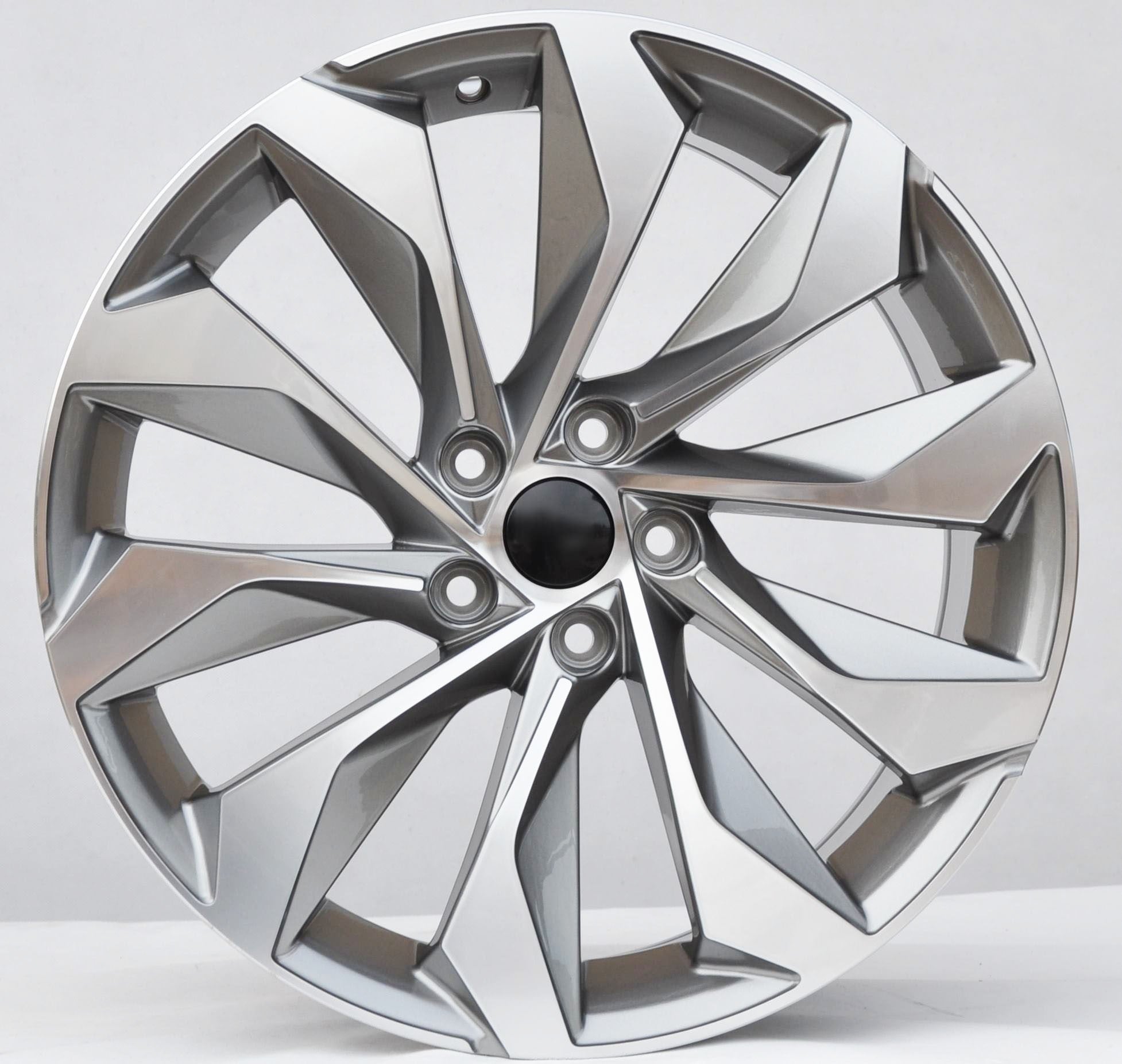 PDW 1139 Alufælge 19" 5x112 ET41 – Poleret/grafit (sæt á 4)