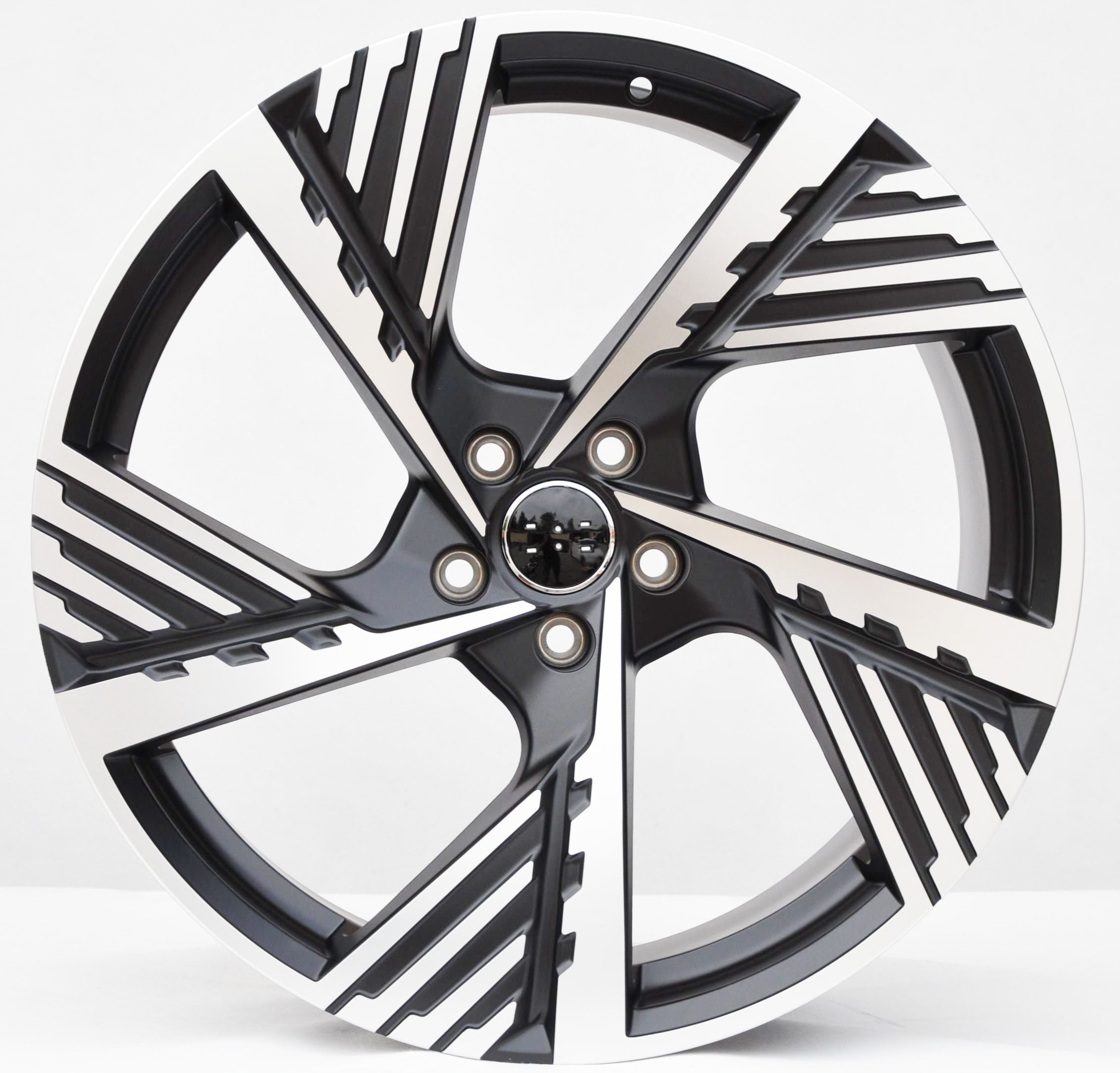 PDW 5639 Alufælge 22" 5x112 ET36 – Poleret/sort mat (sæt á 4)