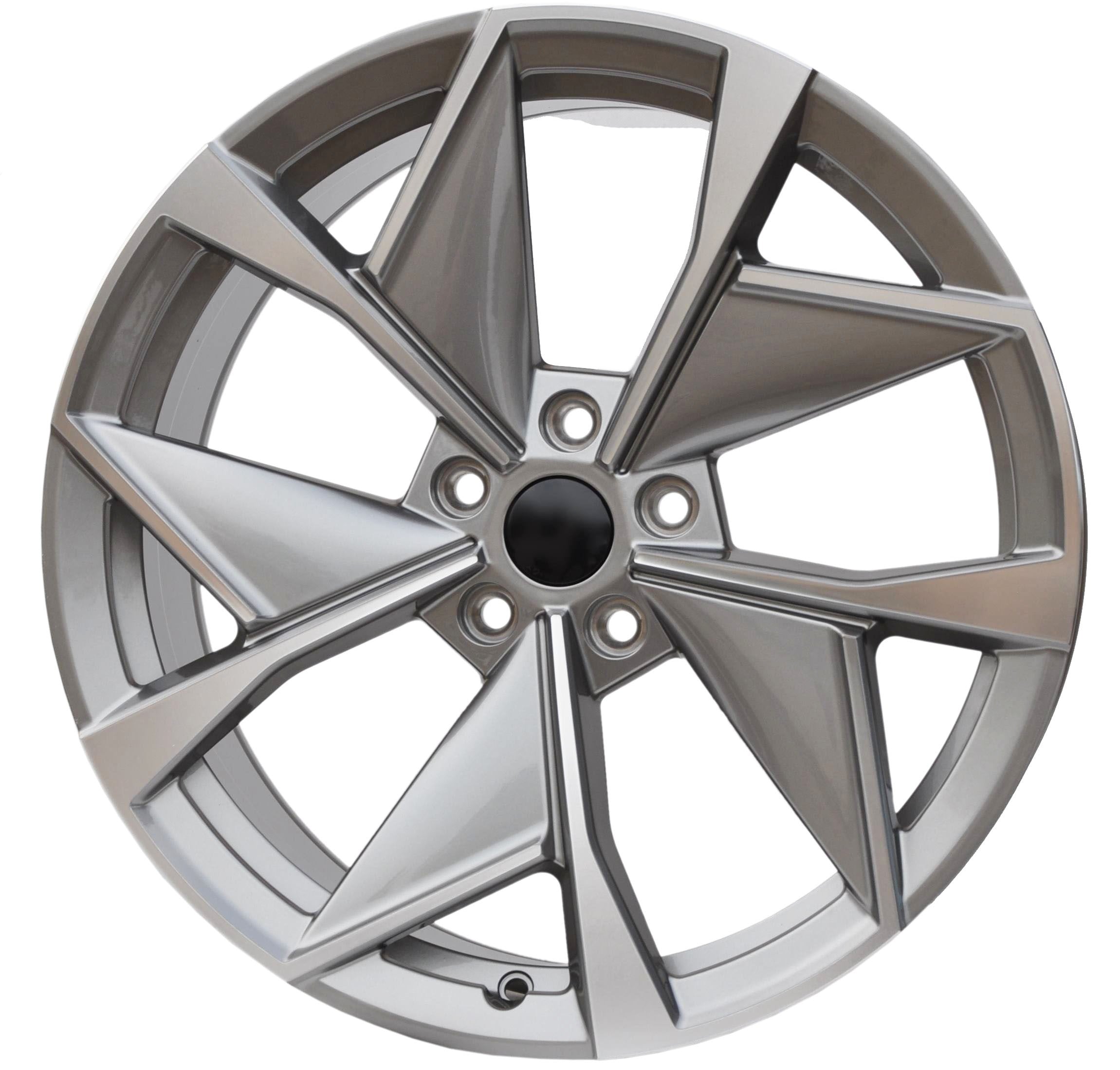 PDW 5638 Alufælge 20" 5x112 ET45 – Poleret/grafit (sæt á 4)