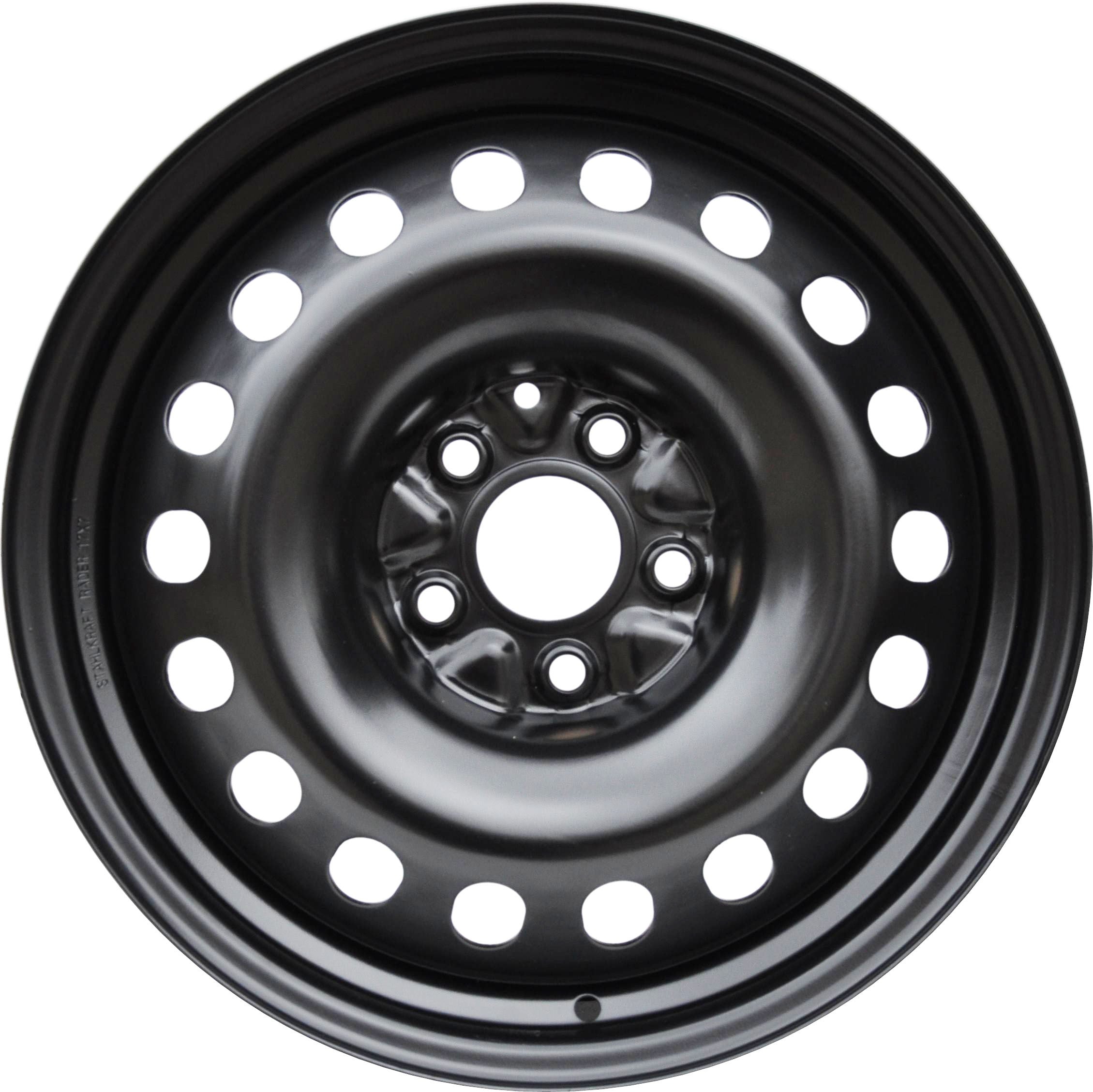 Stahlkraft Rader A17 Stålfælge 17" 5x114.3 ET45 – Sort (stk)