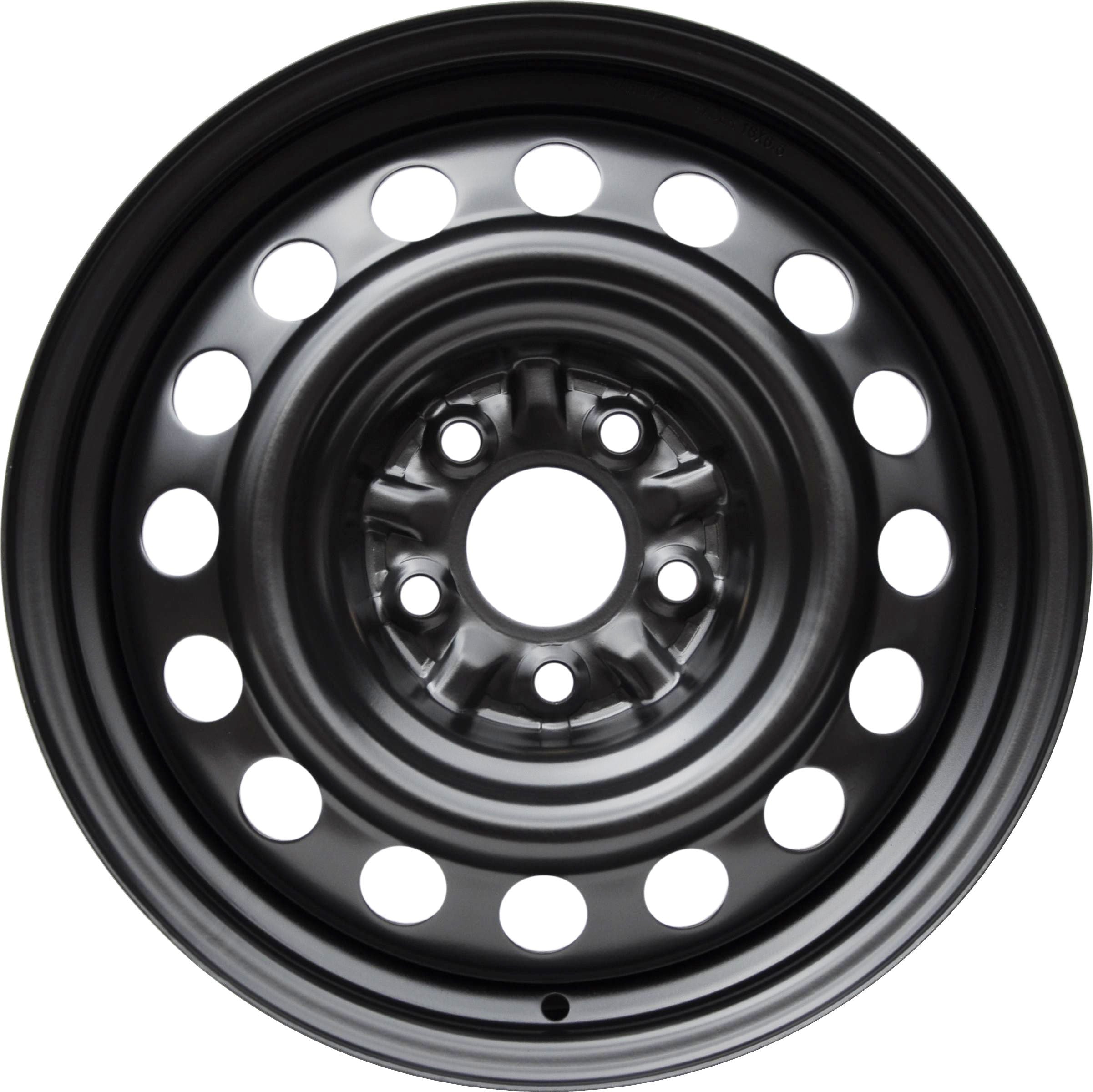 Stahlkraft Rader A16 Stålfælge 16" 5x114.3 ET40 – Black perl (sæt á 4)