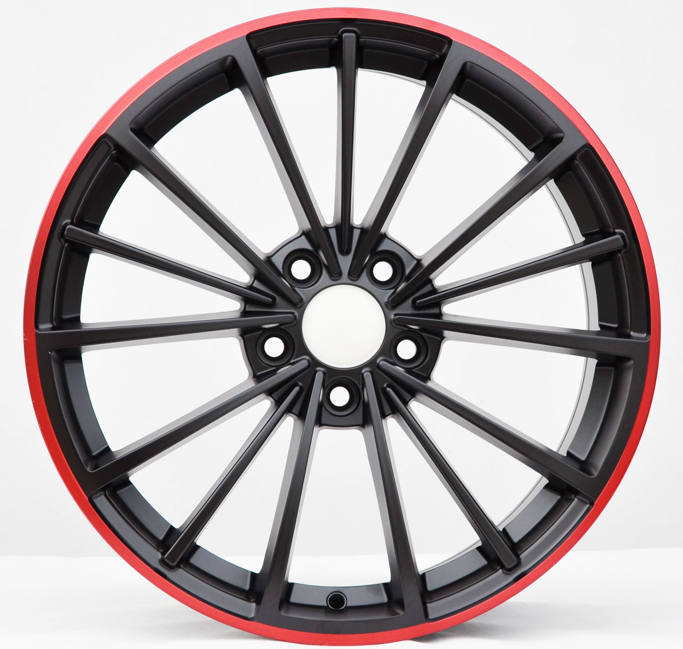 PDW 5937 Alufælge 17" 5x112 ET51 – Sort (sæt á 4)