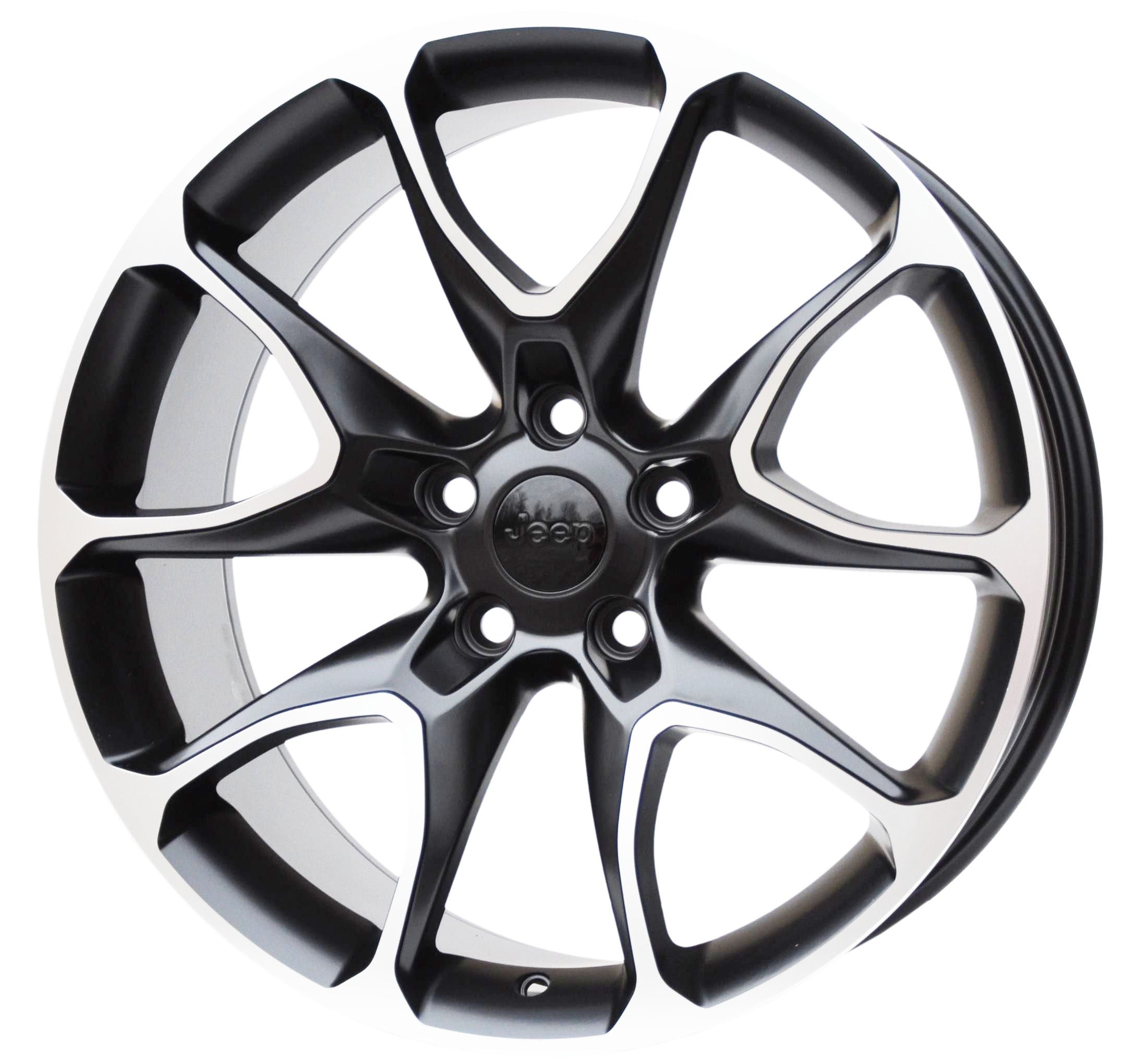 Toro Corsa 1790 Alufælge 20" 5x127 ET40 – Poleret/sort półmat (sæt á 4)