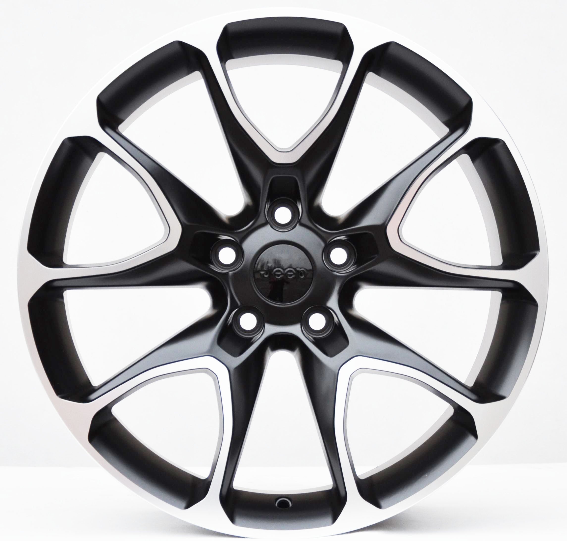 Toro Corsa 1790 Alufælge 20" 5x127 ET40 – Poleret/sort półmat (sæt á 4)