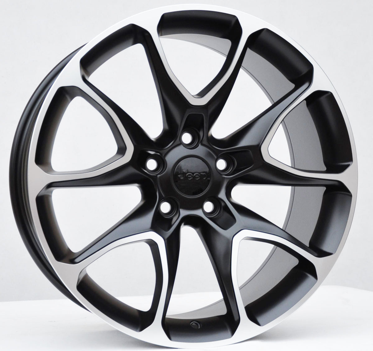Toro Corsa 1790 Alufælge 20" 5x127 ET40 – Poleret/sort halvmat (sæt á 4)