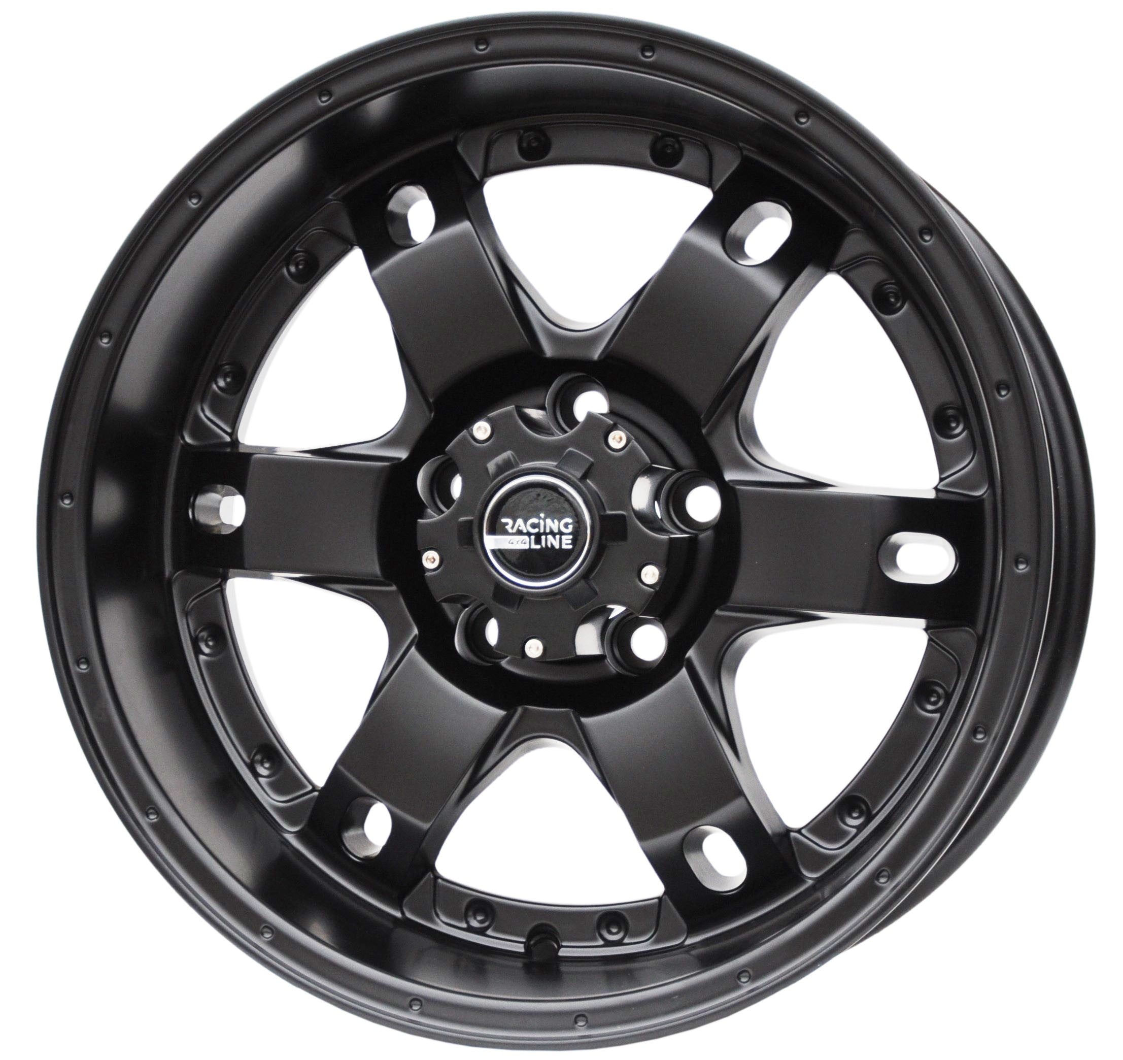 PDW 749 Alufælge 16" 5x114.3 ET-10 – Sort (sæt á 4)