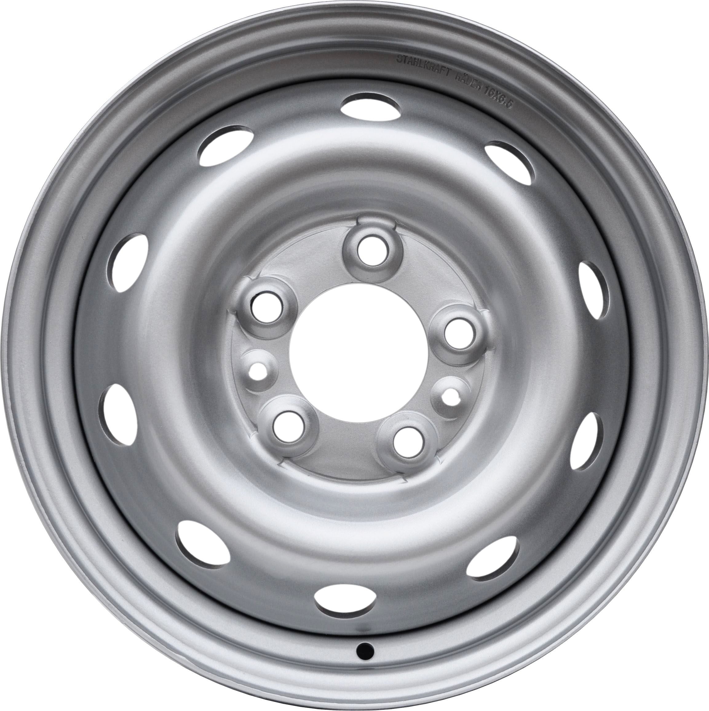 Stahlkraft Rader A16 Stålfælge 16" 5x130 ET66 – Sølv (sæt á 4)