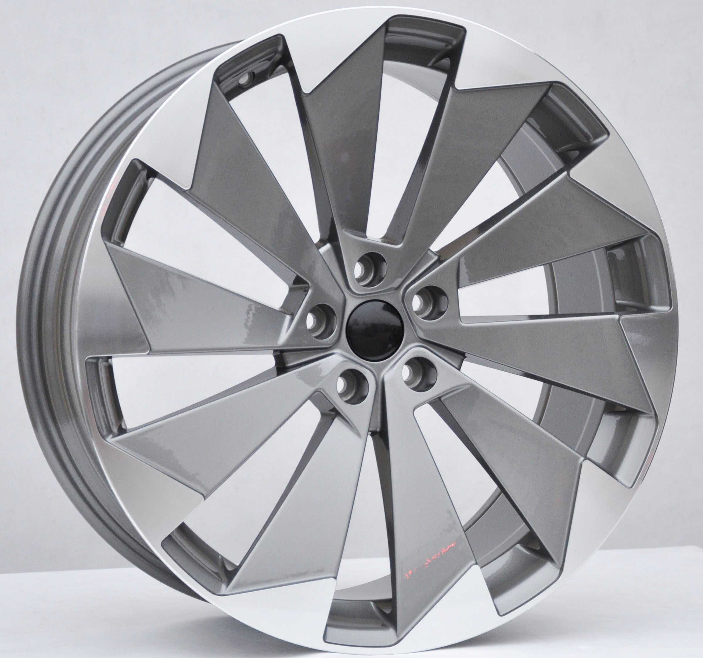 PDW 1141 Alufælge 20" 5x112 ET40 – Poleret/grafit (sæt á 4)