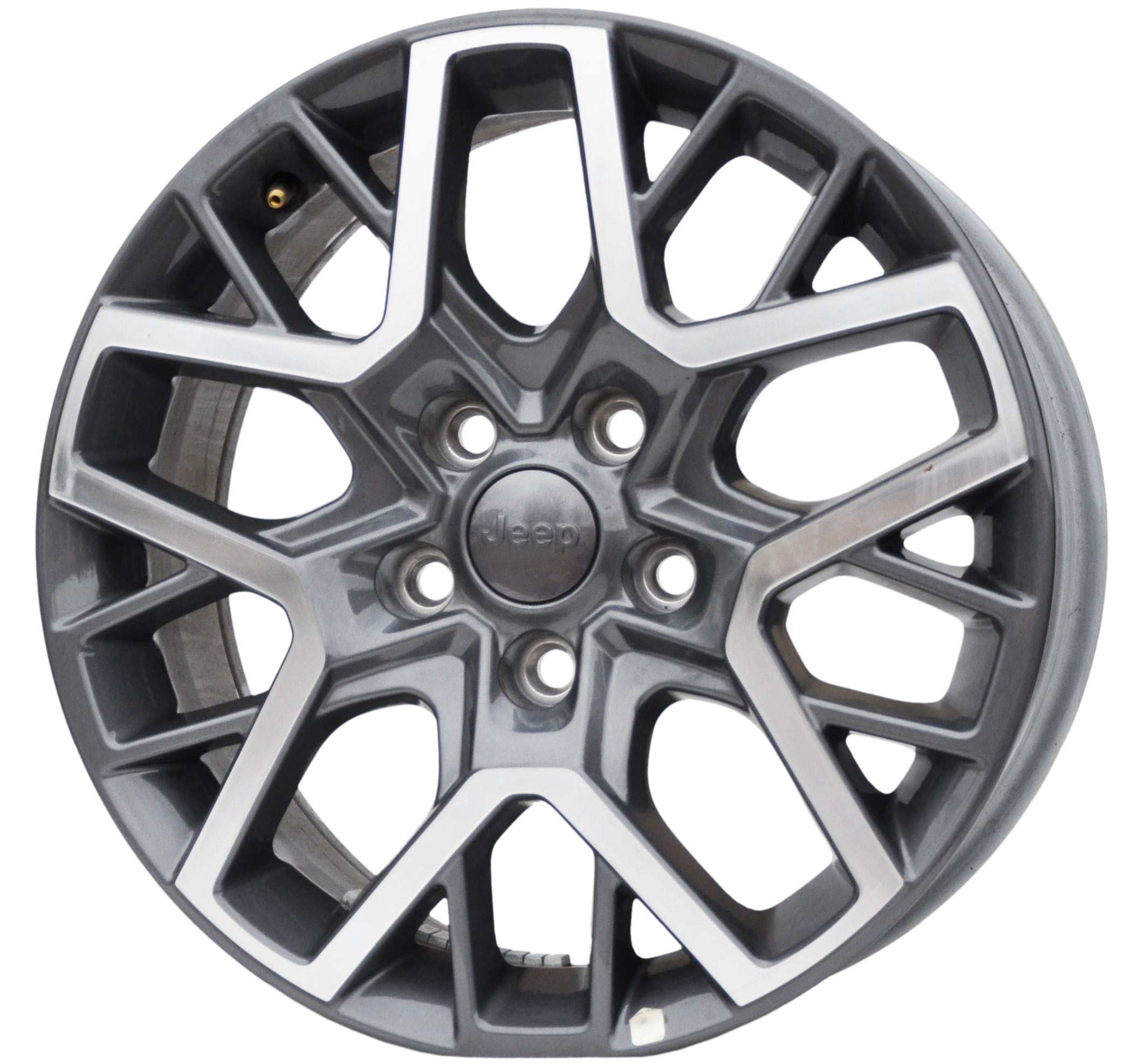 Jeep (oryginalne OEM) 6sv84trmaa Alufælge 18" 5x127 ET44.5 – Poleret/grafit (sæt á 4)