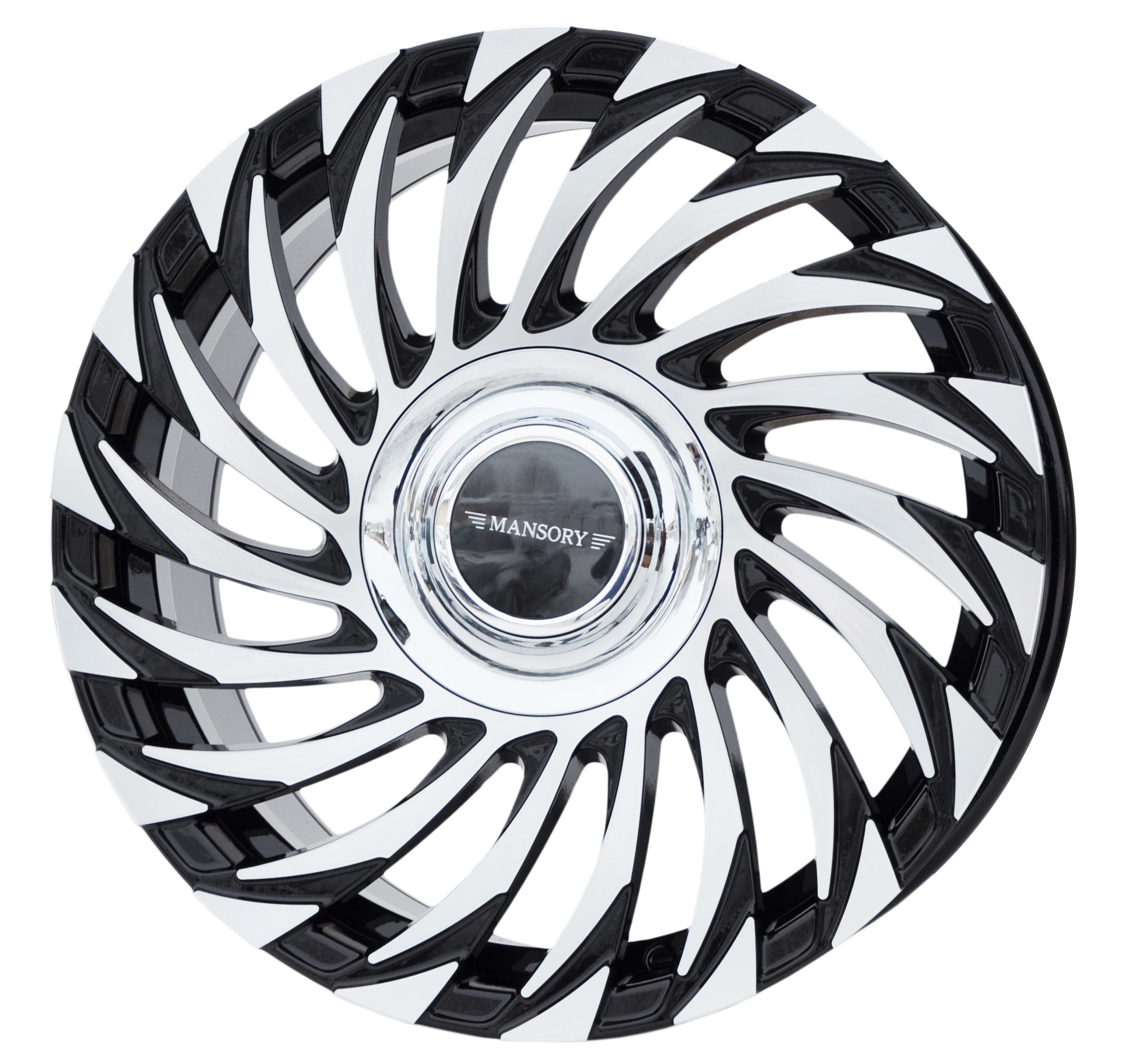 PDW 1537 Alufælge 18" 6x139.7 ET25 – Poleret/sort (sæt á 4)
