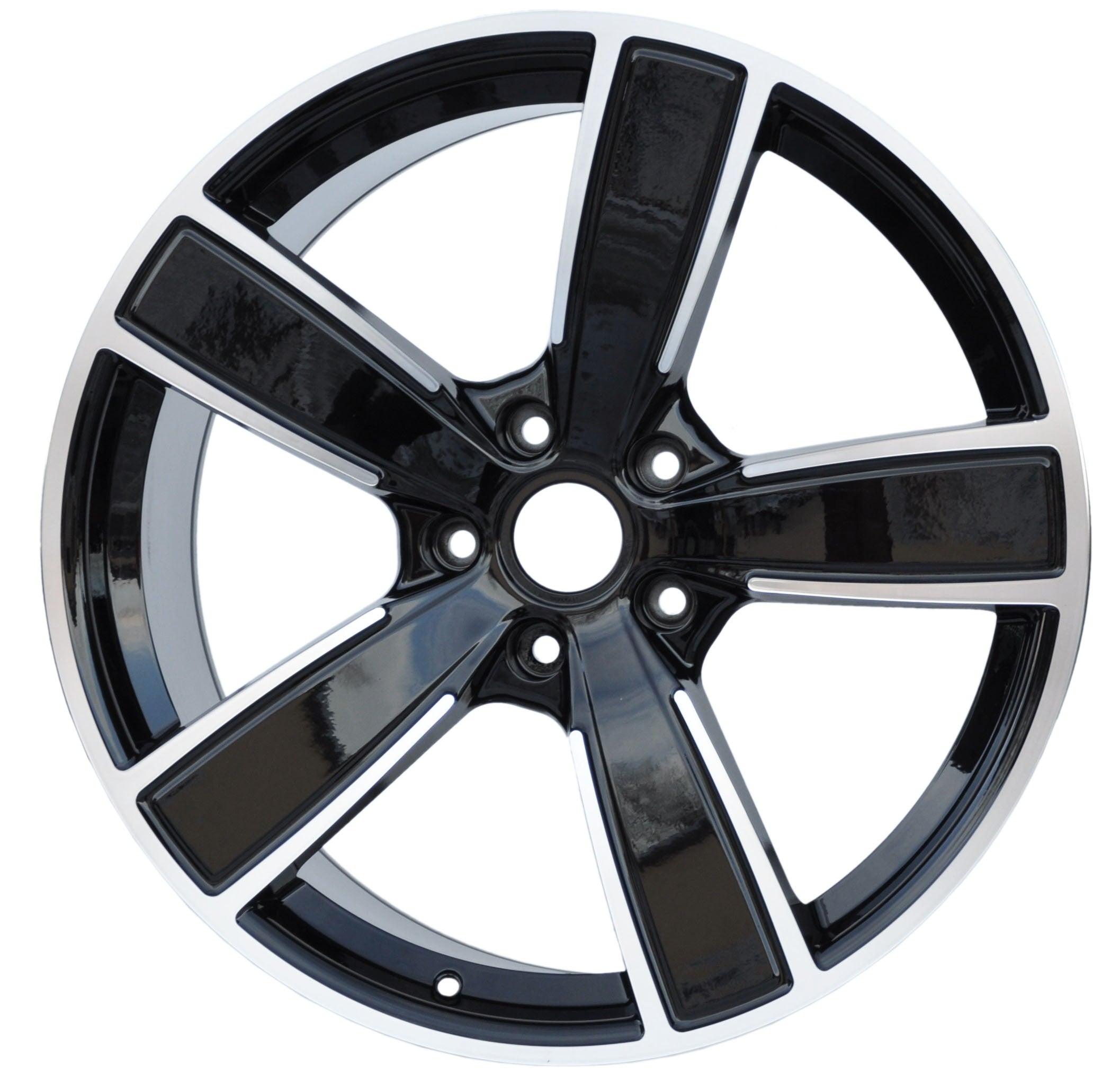 PDW 5082 Alufælge 21" 5x130 ET46 – Poleret/sort (sæt á 4)