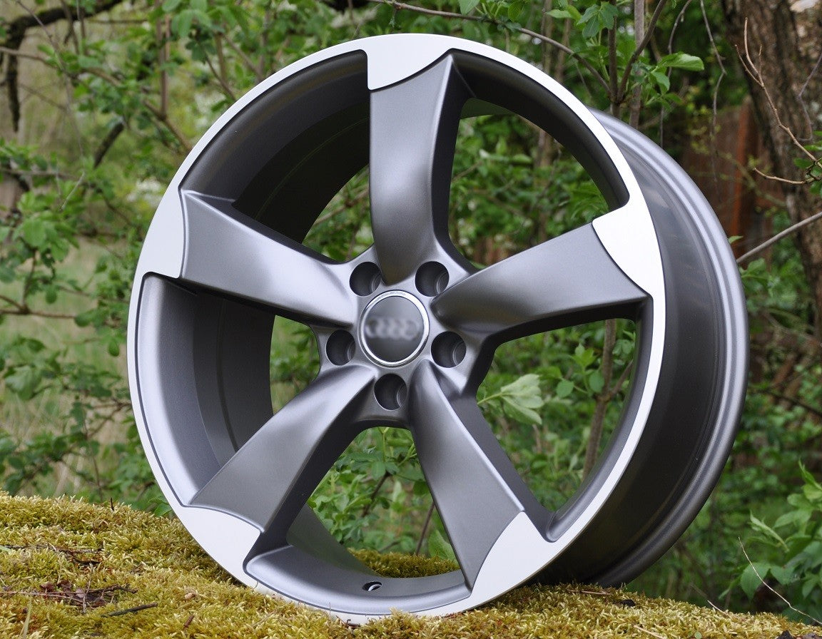 PDW 217/480/939 Alufælge 20" 5x112 ET30 – Poleret/grafit mat (sæt á 4)